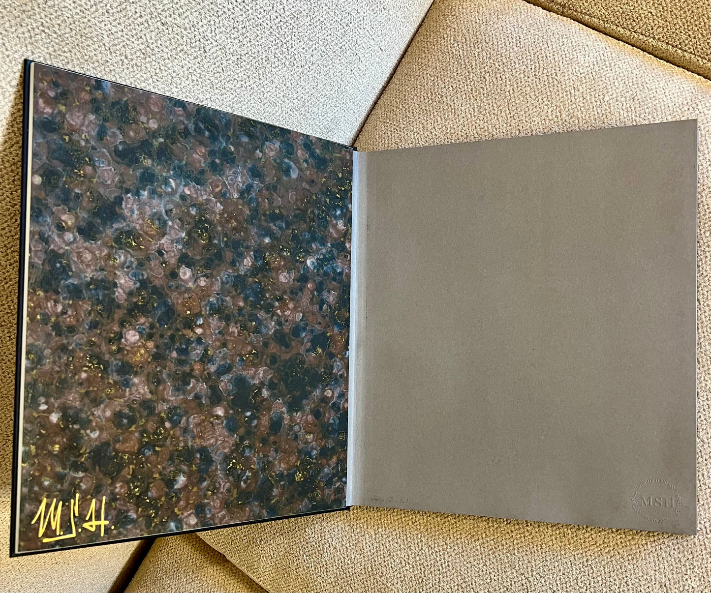 Horse Studded Coffee Table Book