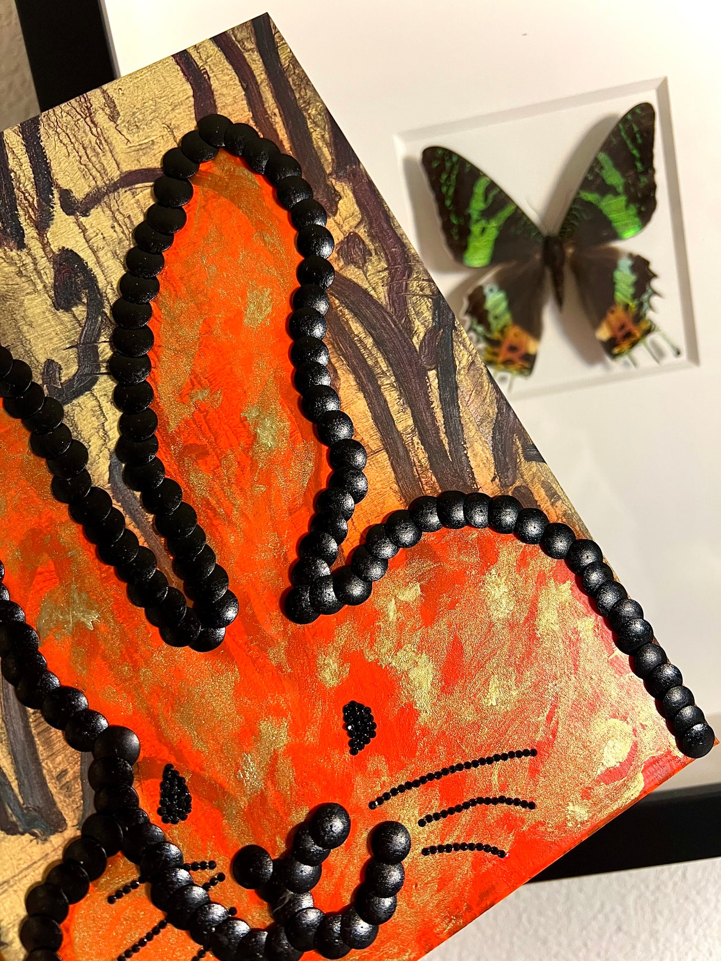 Little Orange Bunny Studder Coffee Table Book