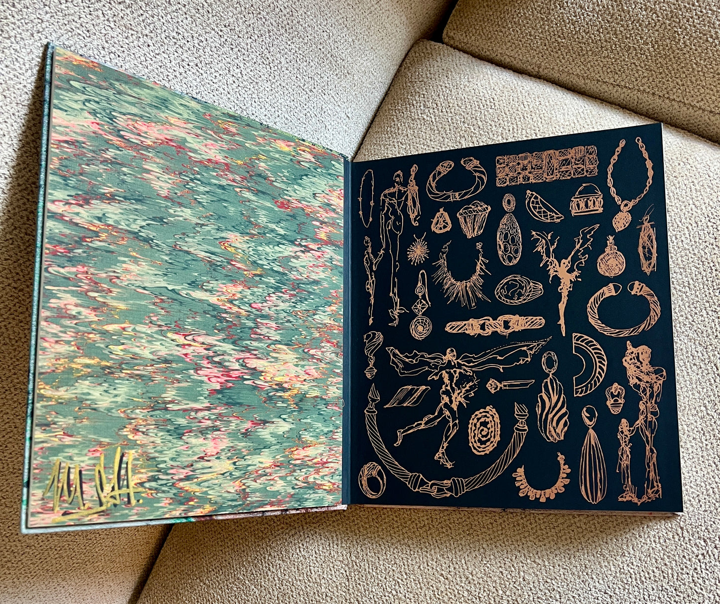 Art Jewels Studded Coffee Table Book
