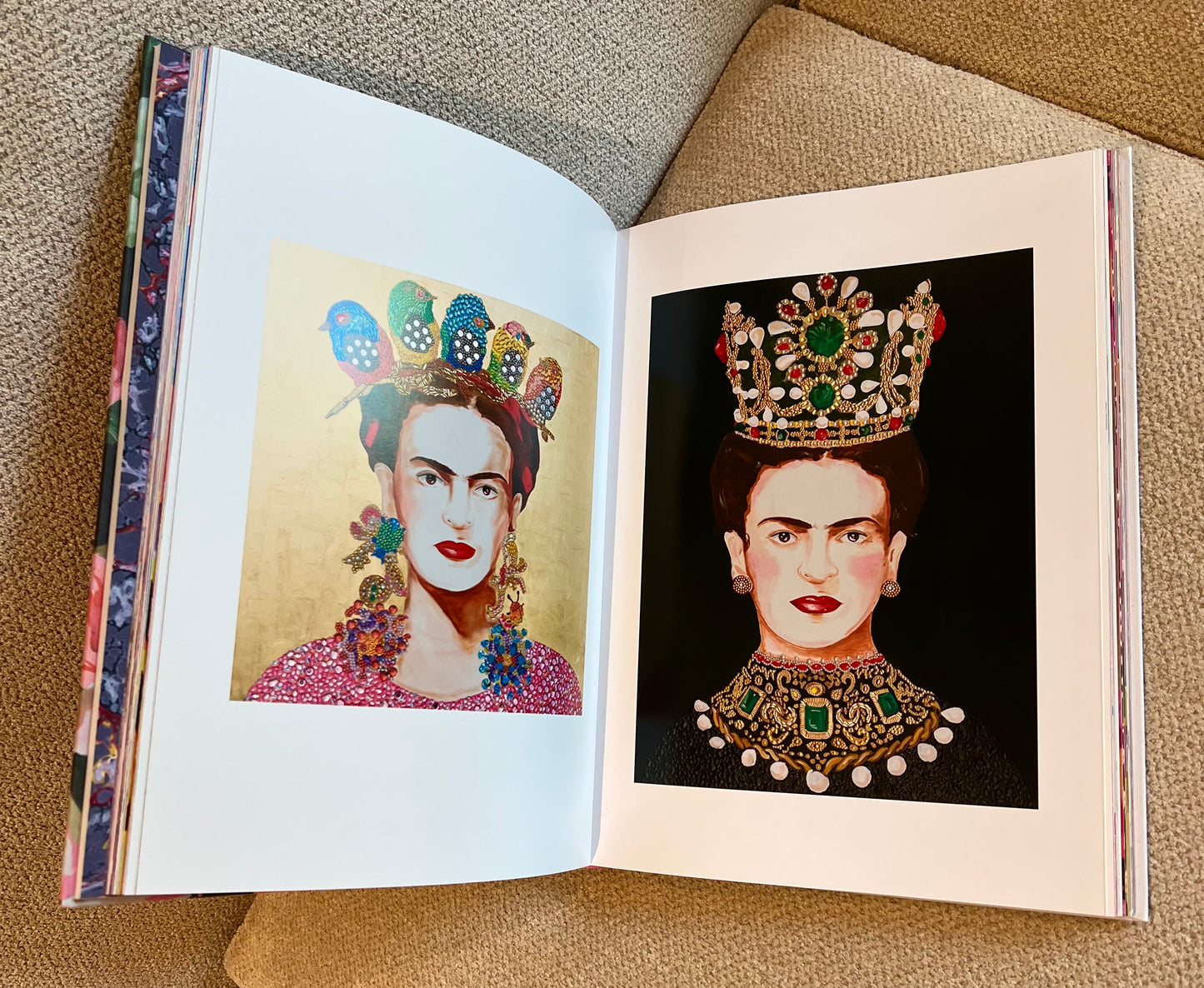 Cherries Studded Coffee Table Book