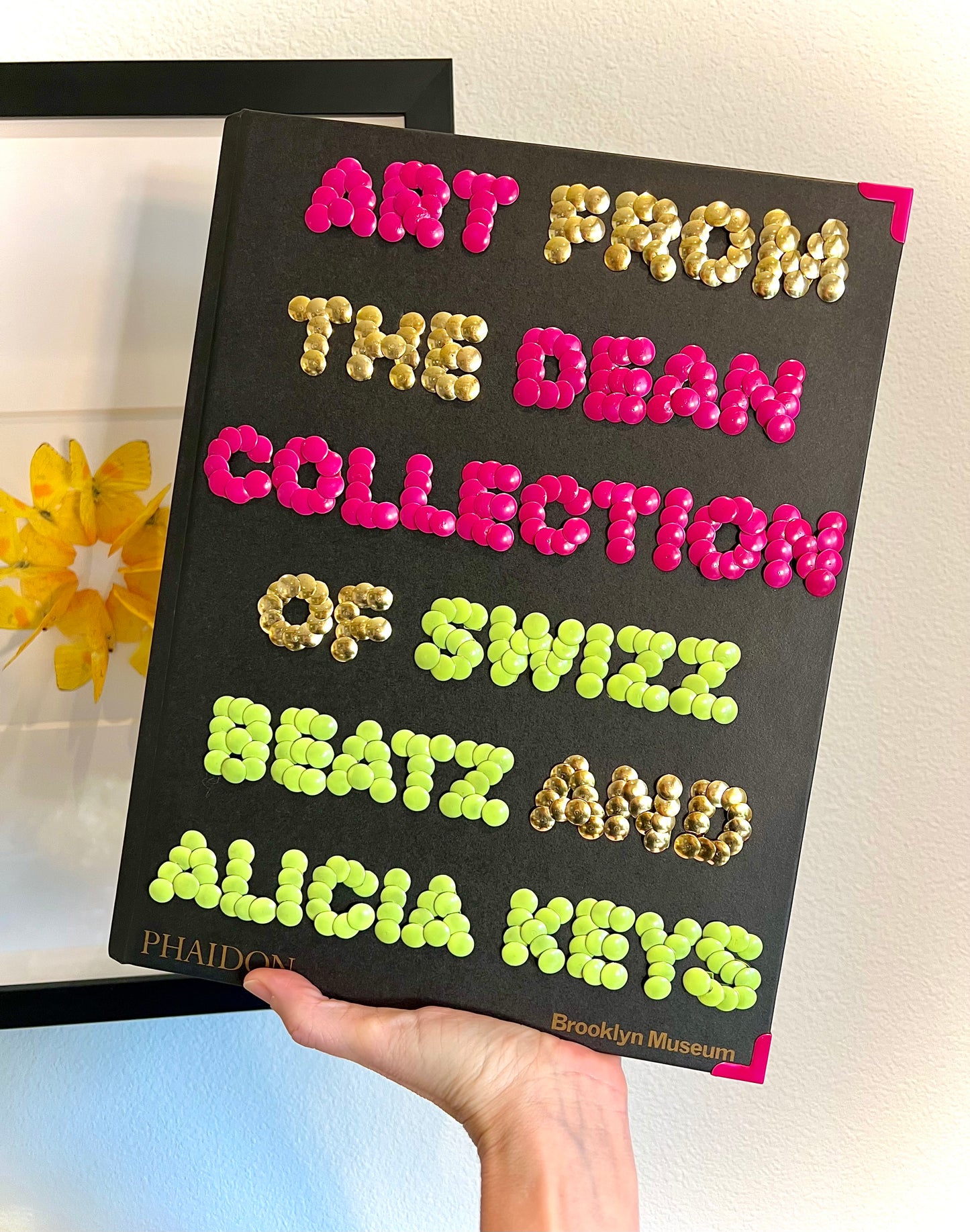 Art from The Dean Collection Studded Coffee Table Book