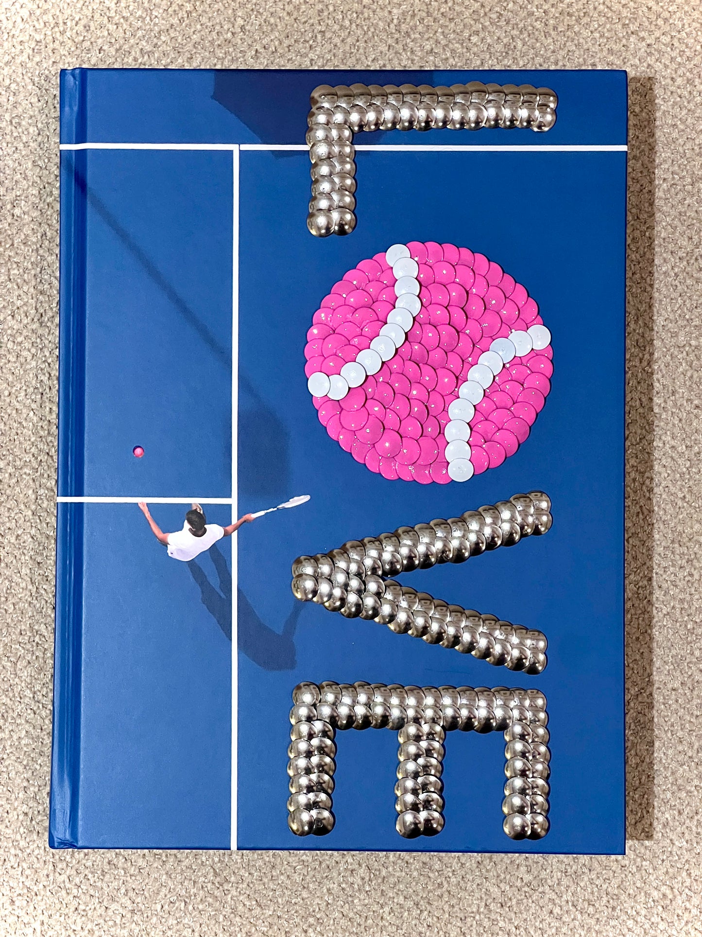 Lš¾VE Tennis Studded Coffee Table Book