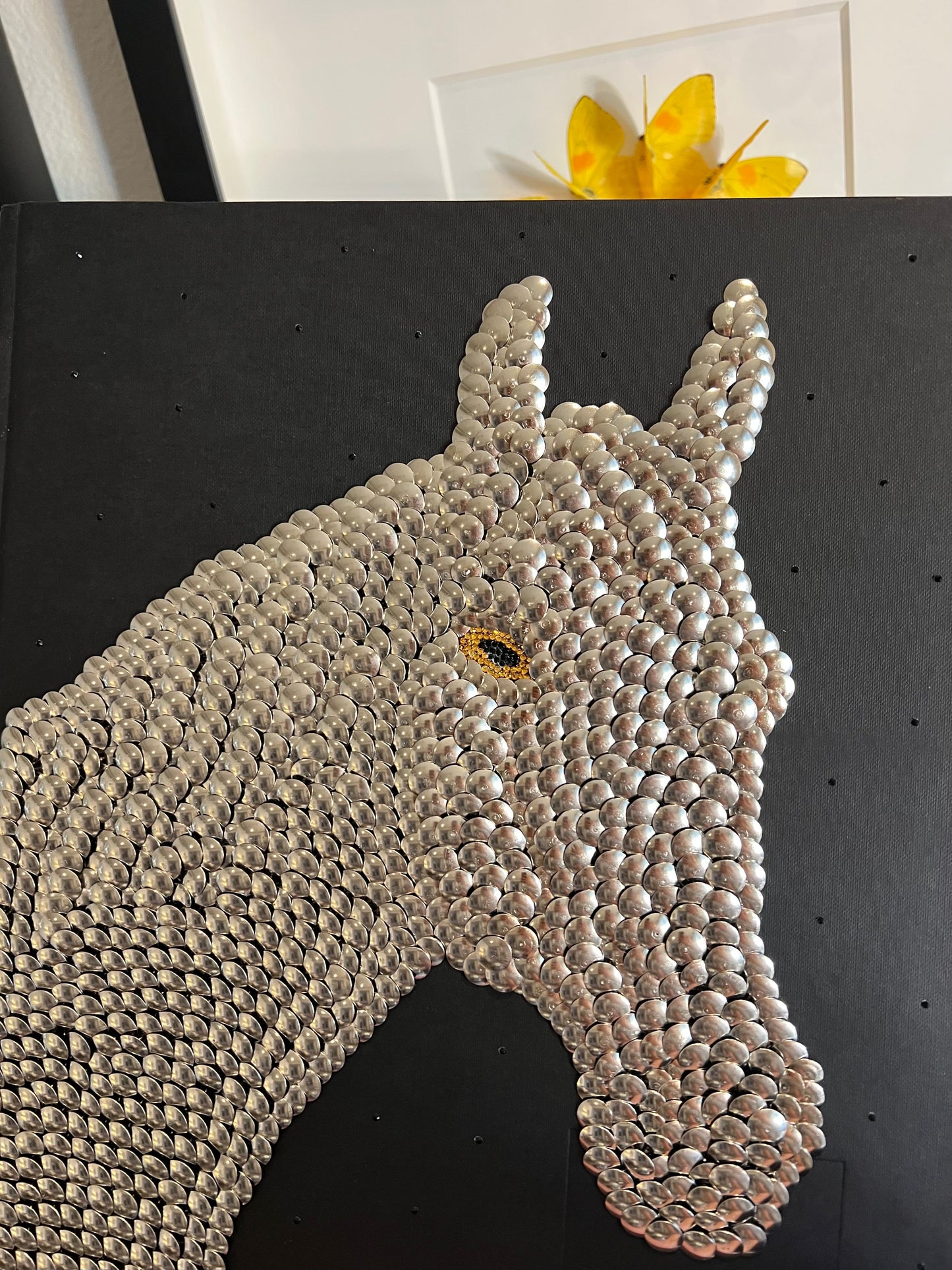 Horse Studded Coffee Table Book
