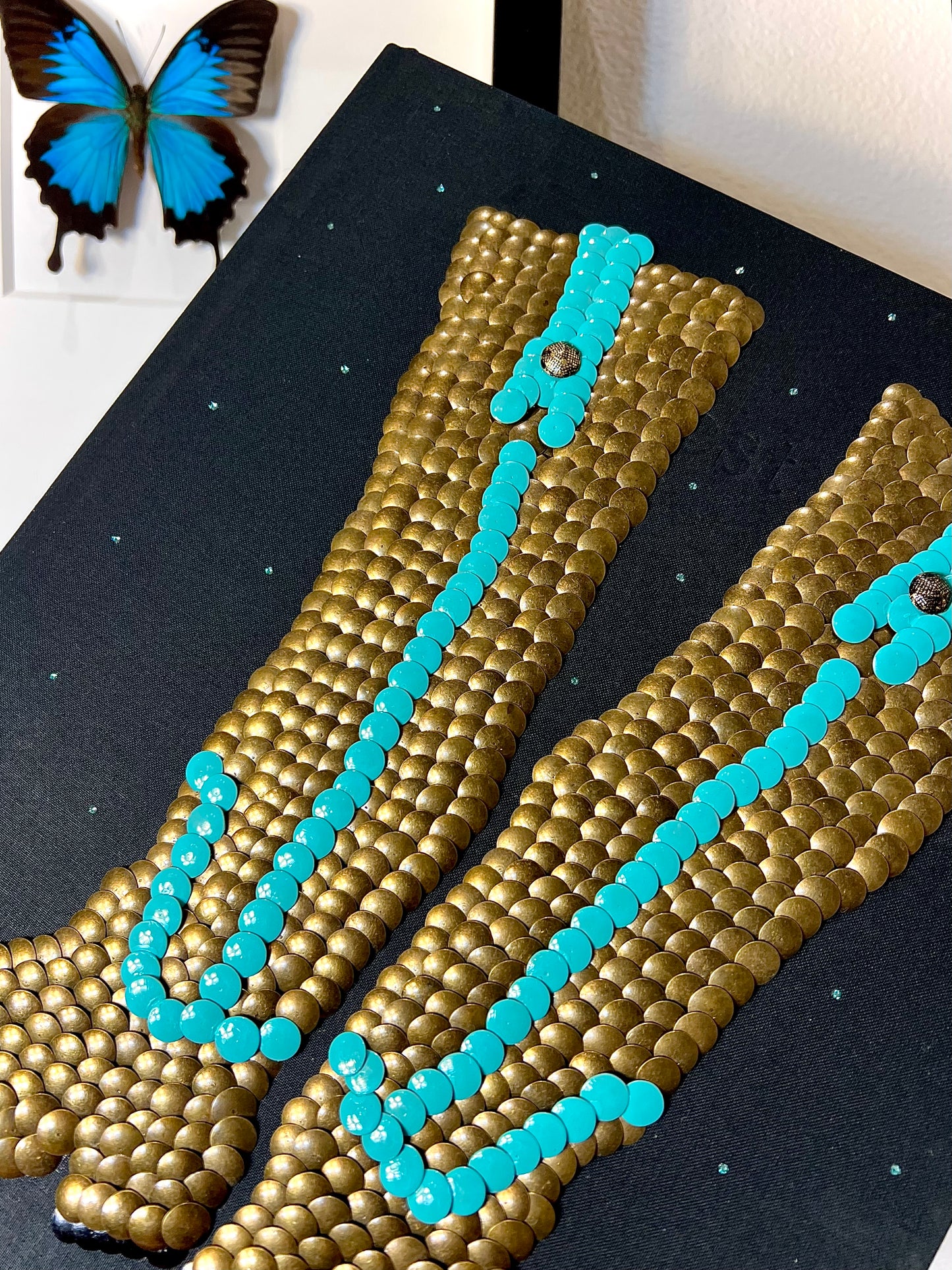 Turquoise Boots Studded Coffee Table Book