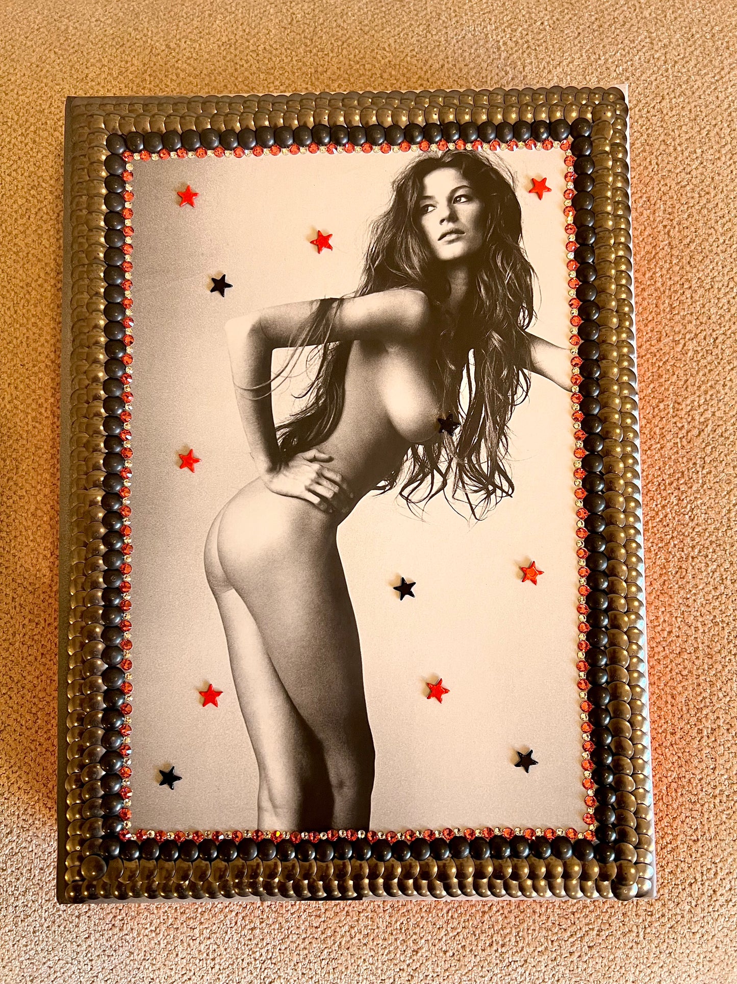 Gisele Studded Coffee Table Book