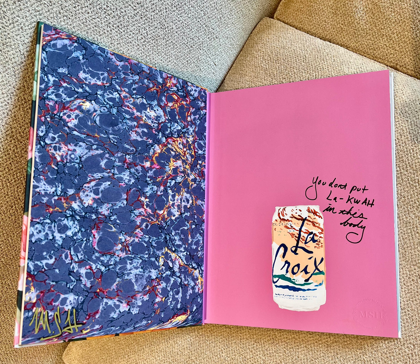 Cherries Studded Coffee Table Book