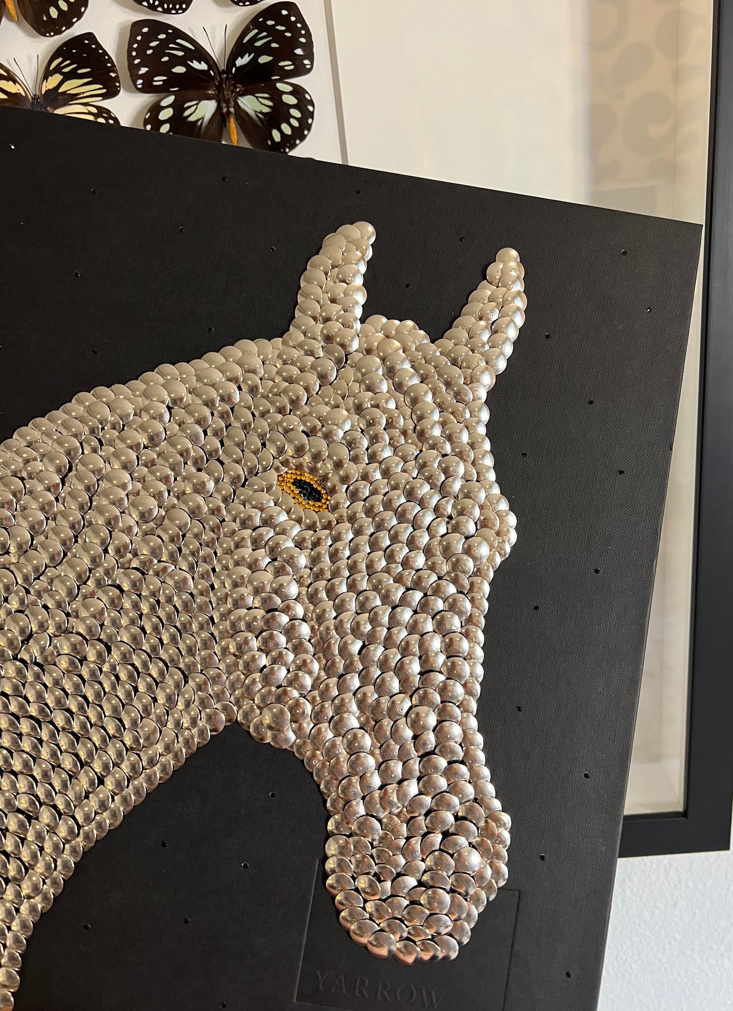 Horse Studded Coffee Table Book
