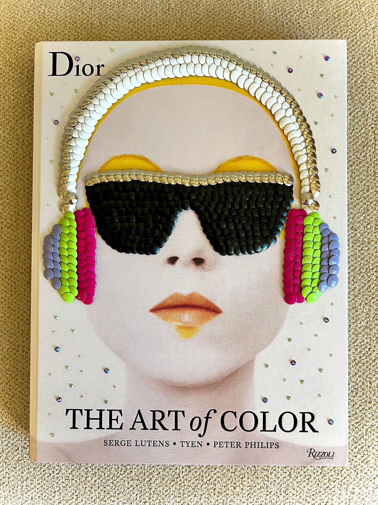 DJ Queen Studded Coffee Table Book