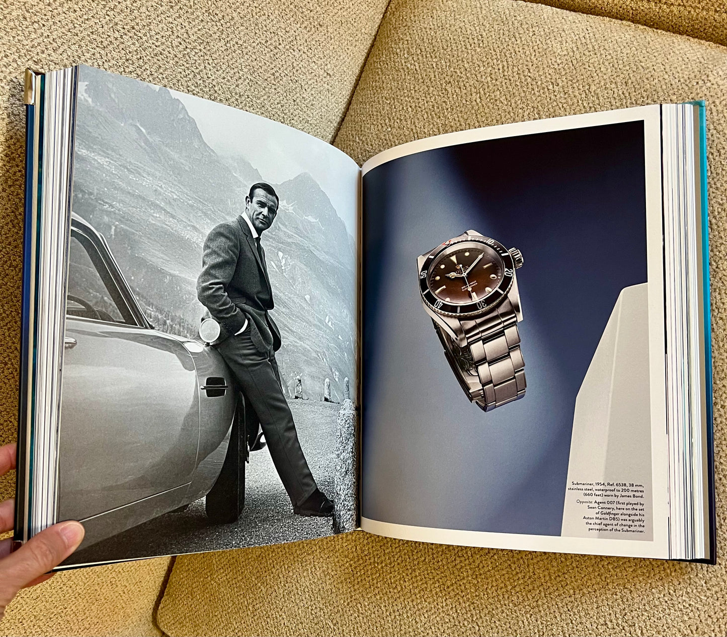 Submariner Watch Studded Coffee Table Book
