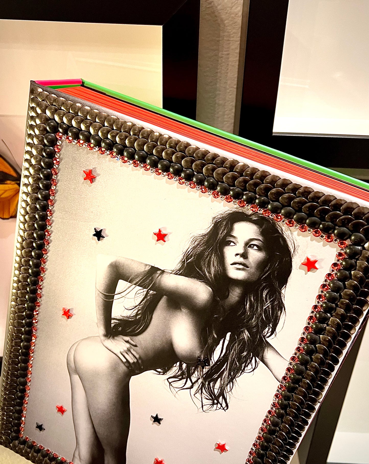 Gisele Studded Coffee Table Book