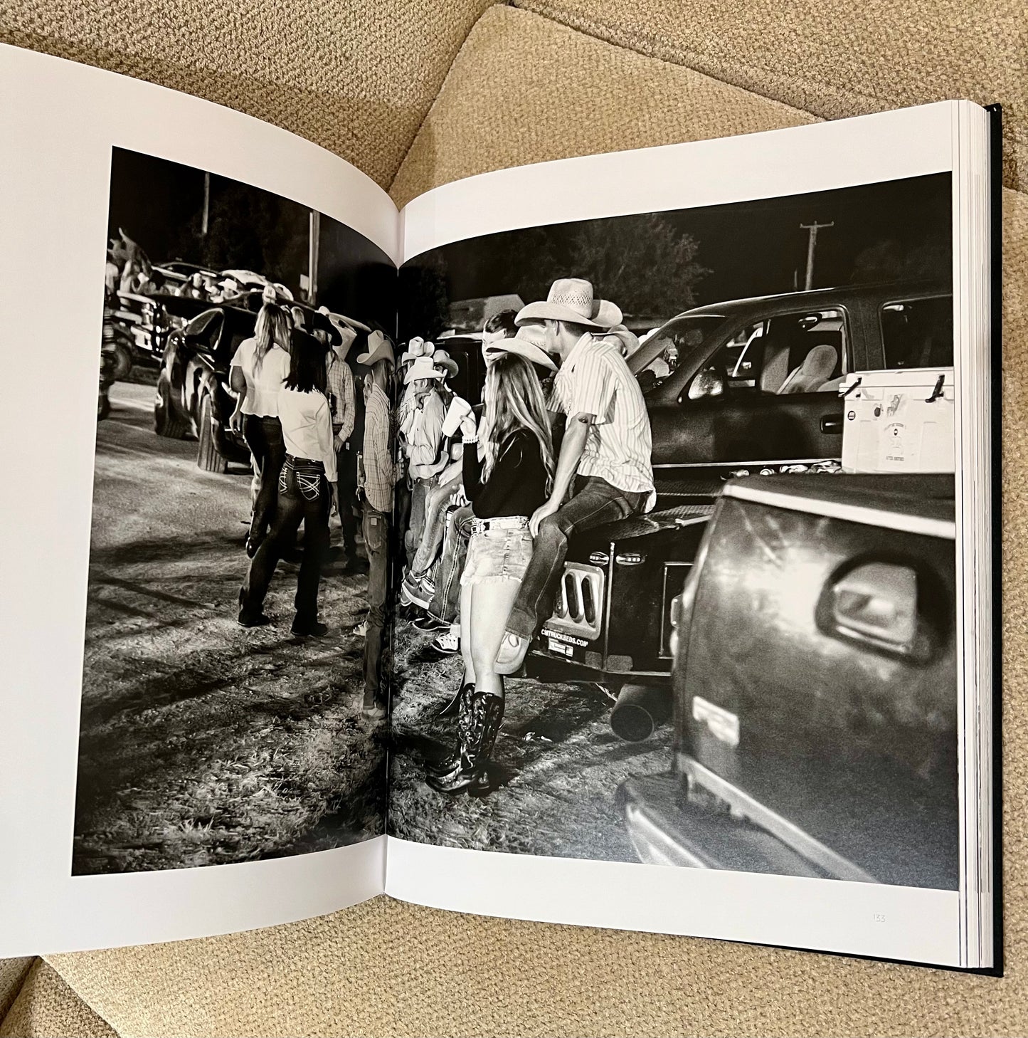 Burnt Orange Boots Studded Coffee Table Book