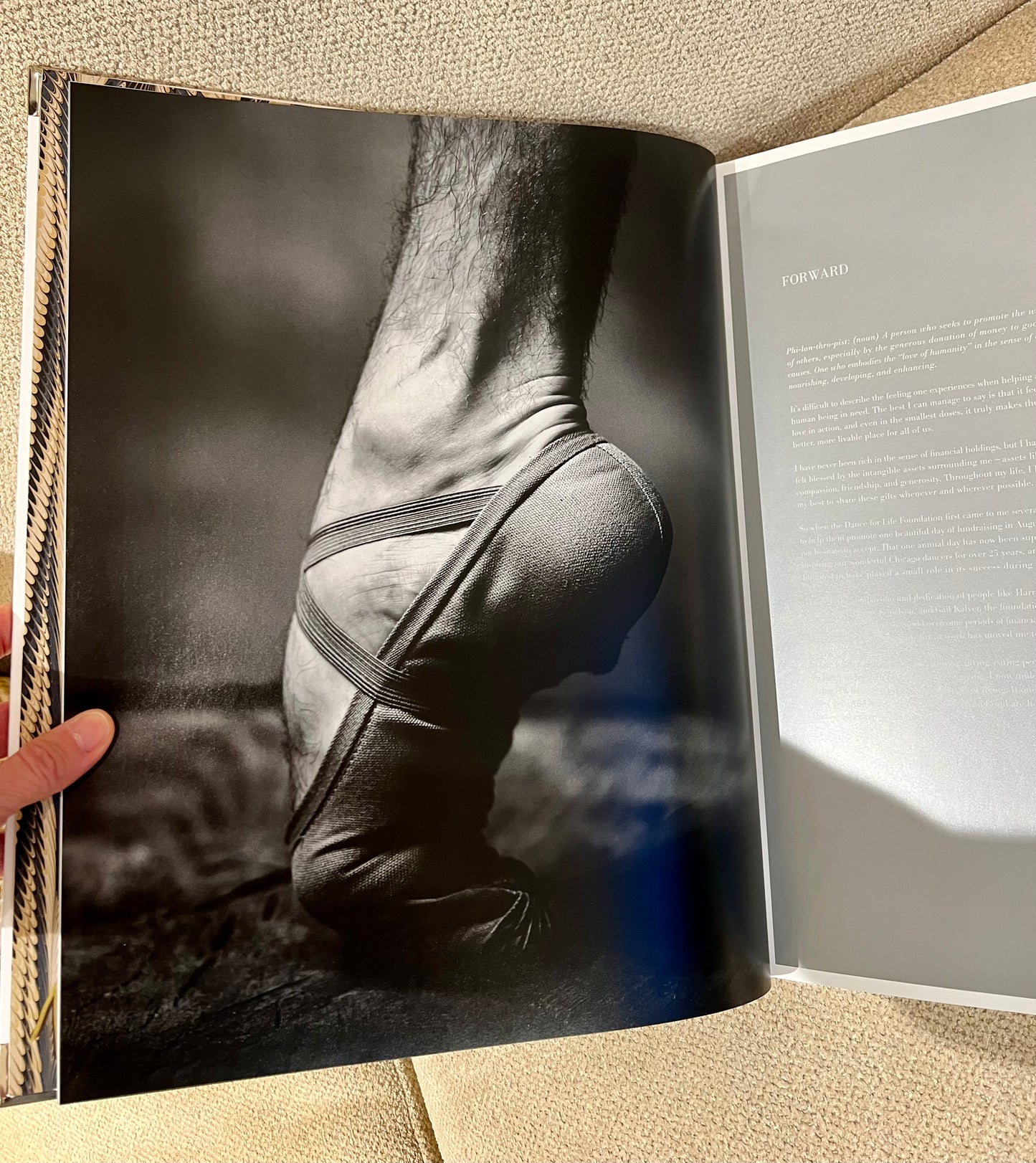 Dance for Life Studded Coffee Table Book