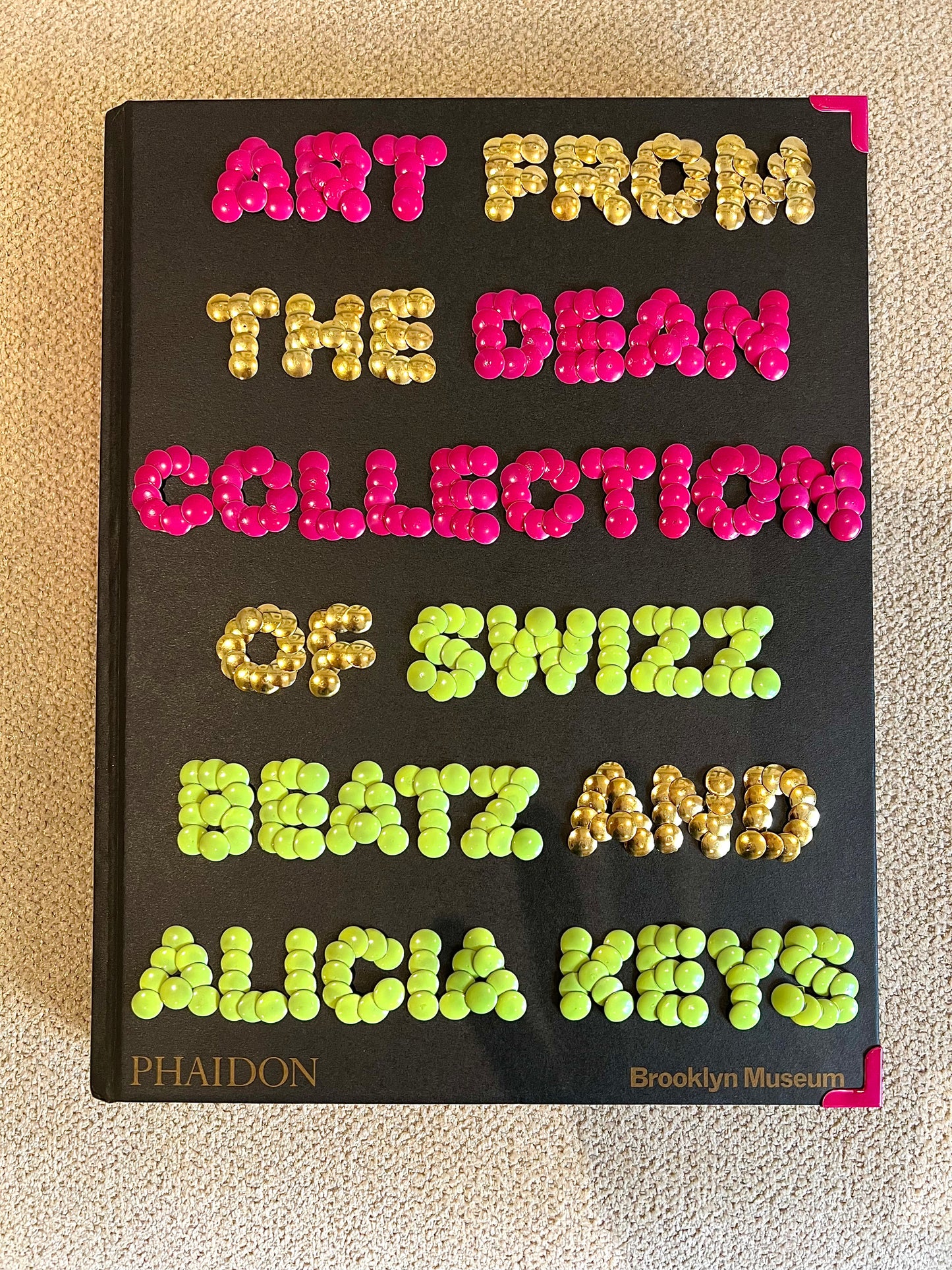 Art from The Dean Collection Studded Coffee Table Book