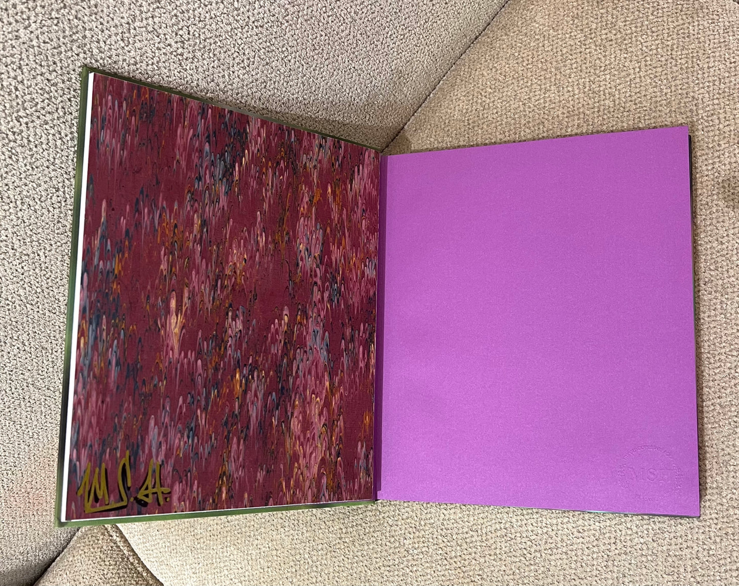 Little Colored Butterflies Studded Coffee Table Book