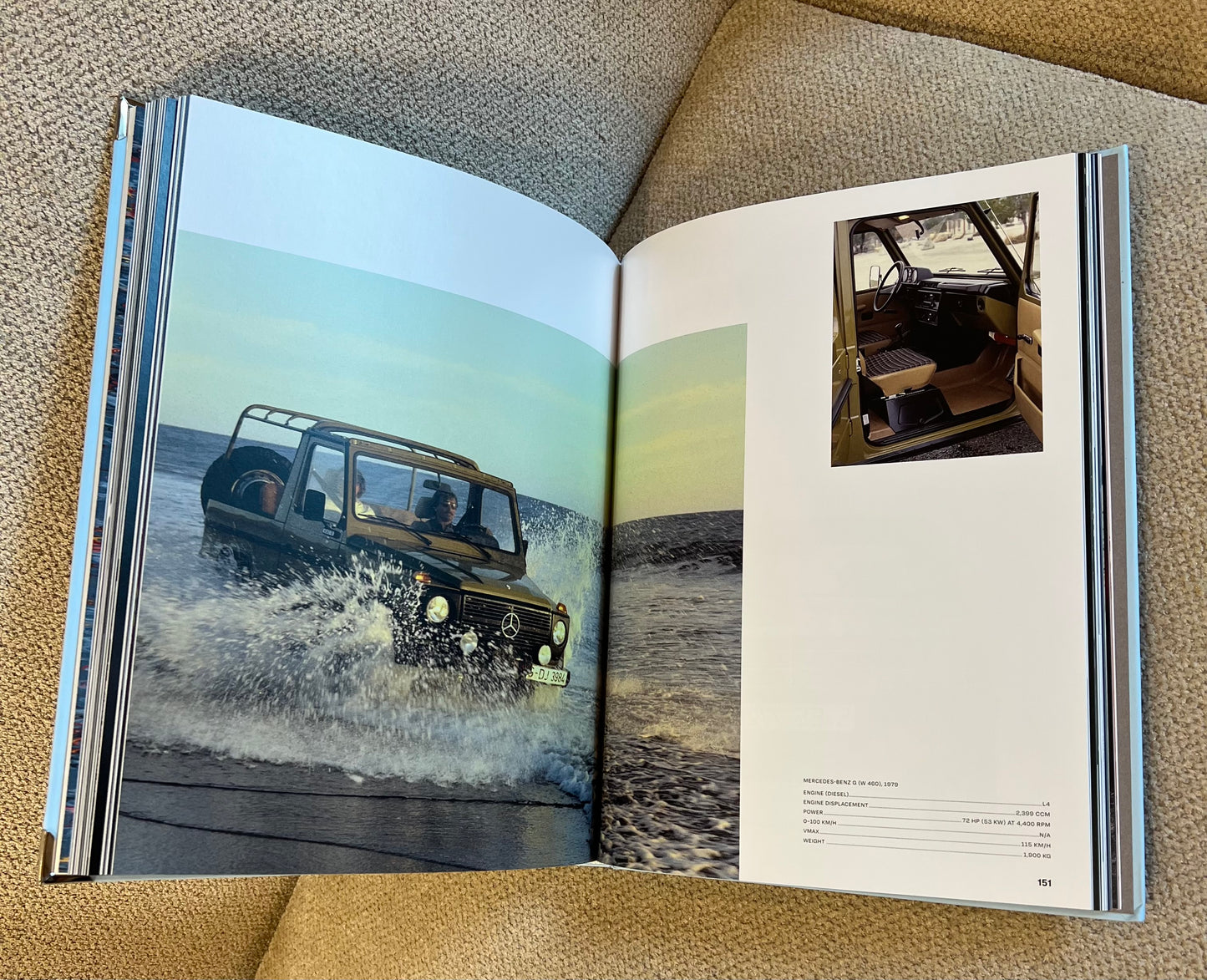 Silver Coupé Racing Car Studded Coffee Table Book