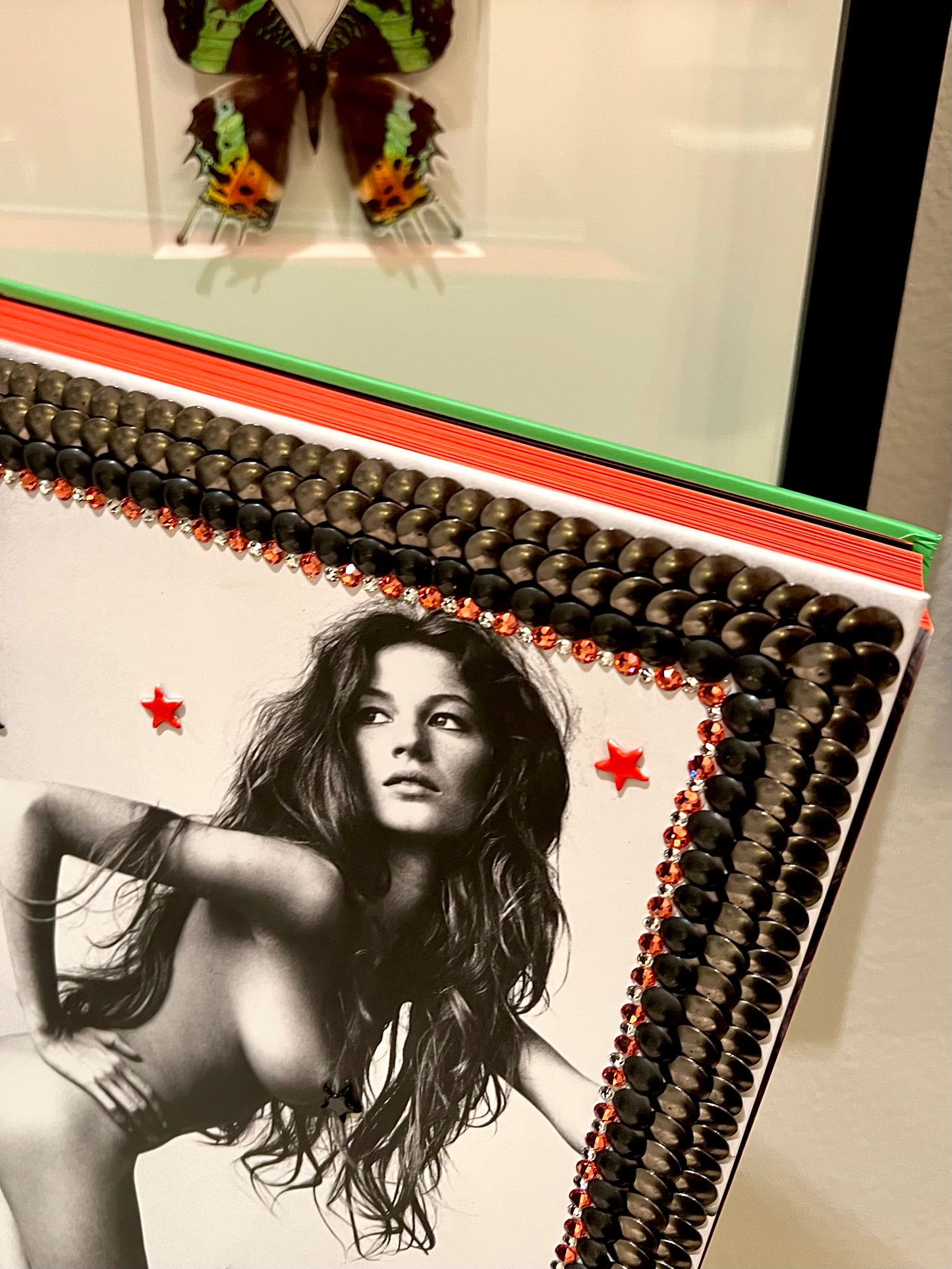 Gisele Studded Coffee Table Book