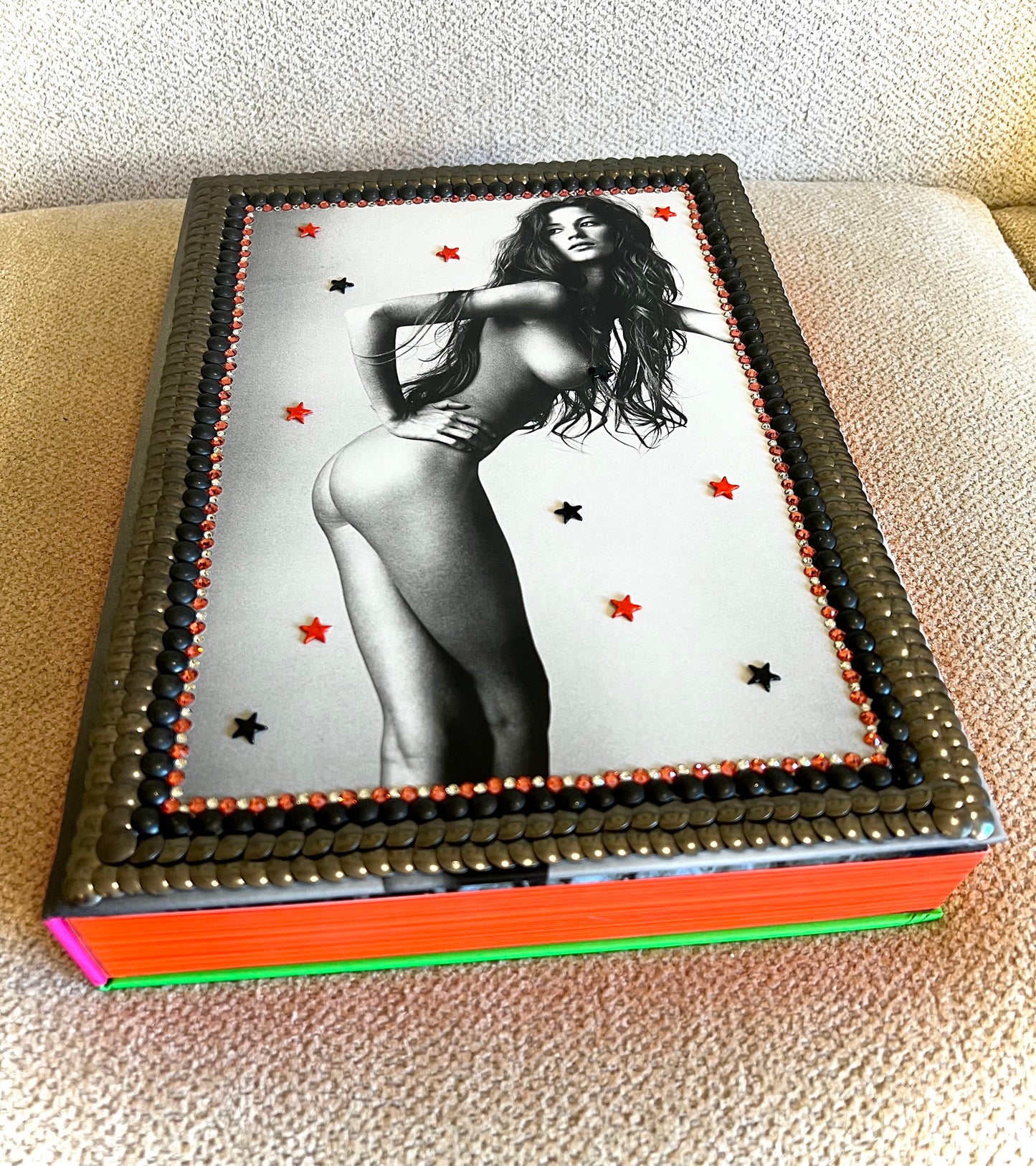 Gisele Studded Coffee Table Book