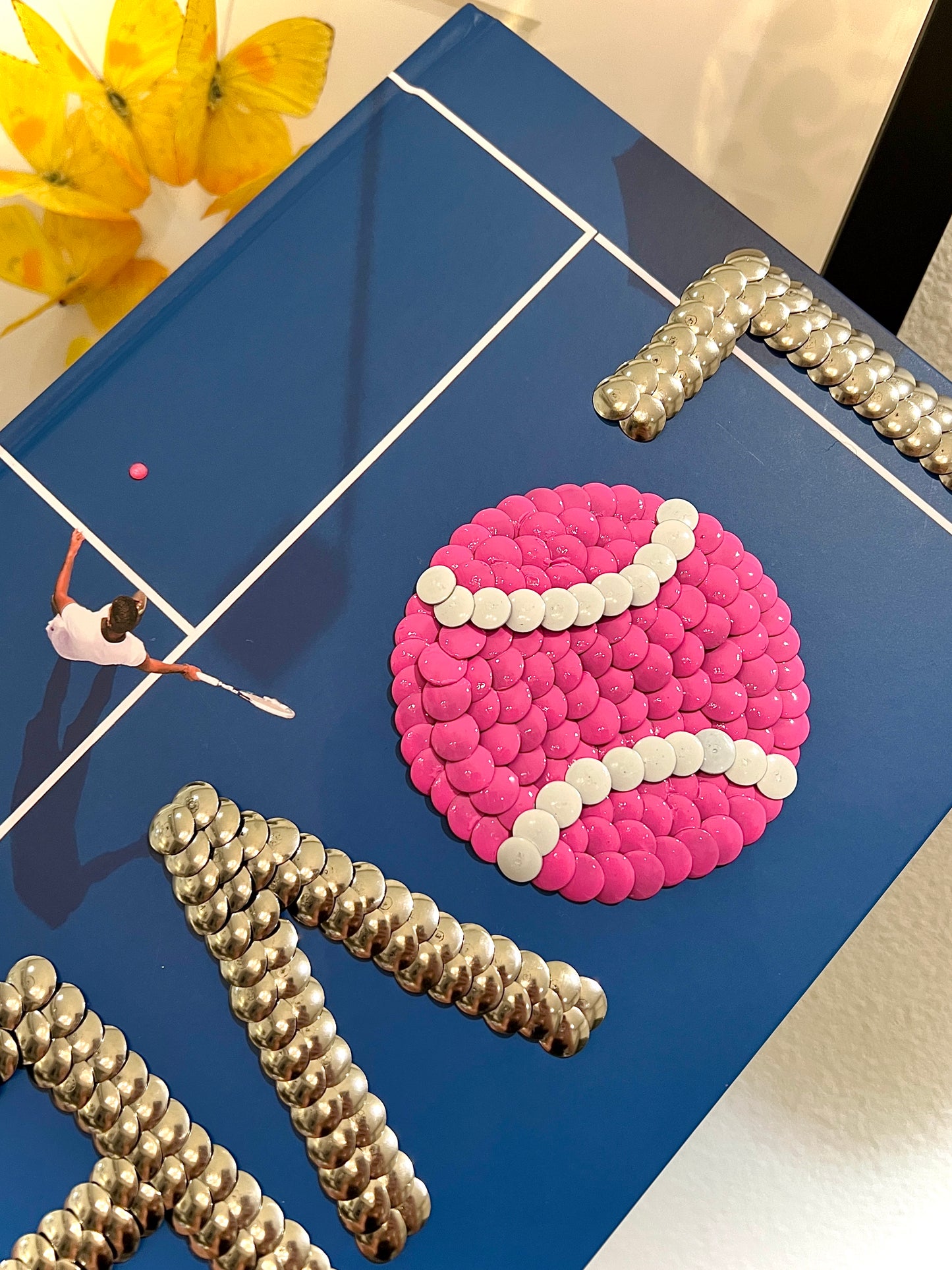 Lš¾VE Tennis Studded Coffee Table Book
