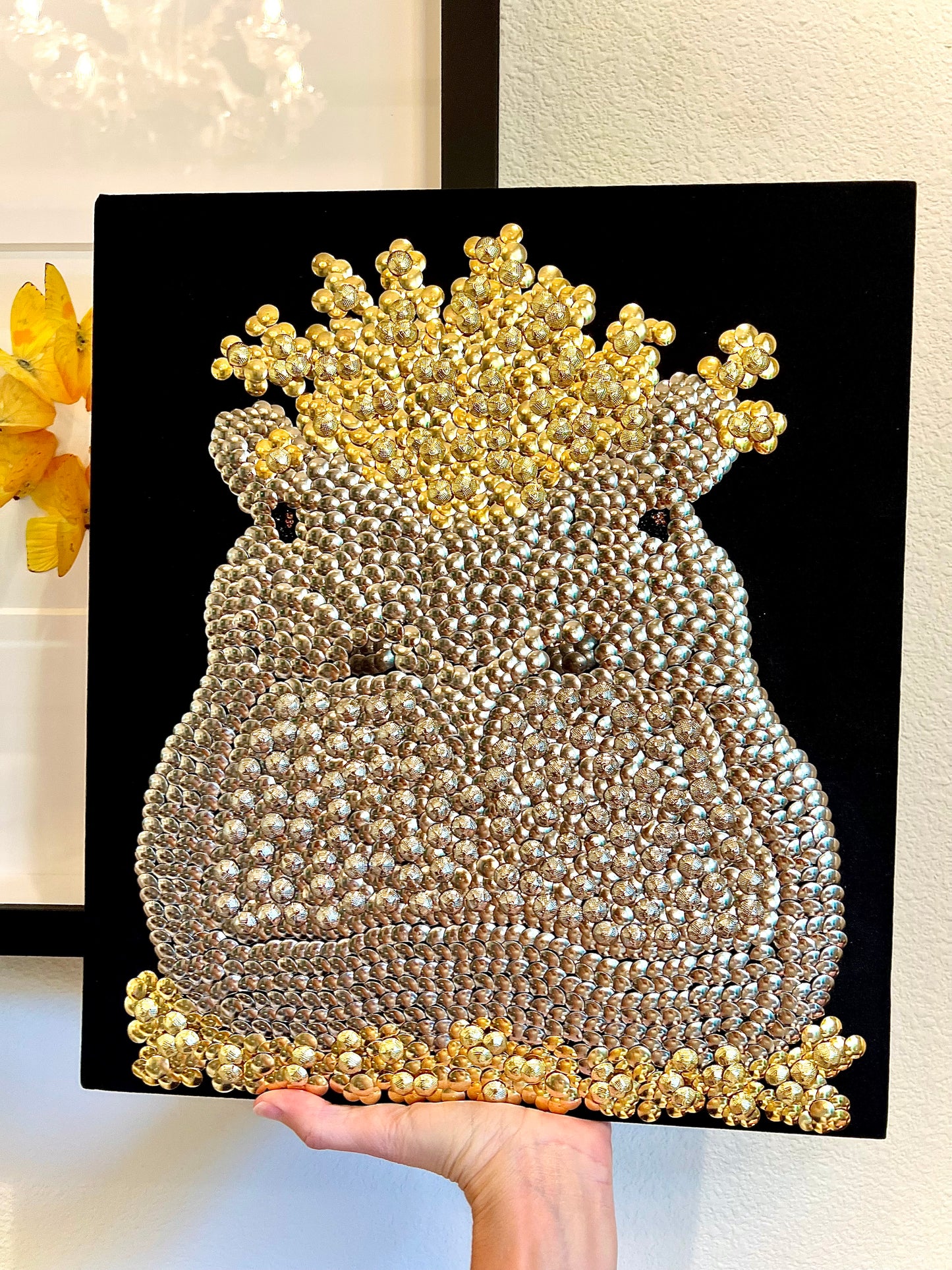 Hippo Studded Coffee Table Book