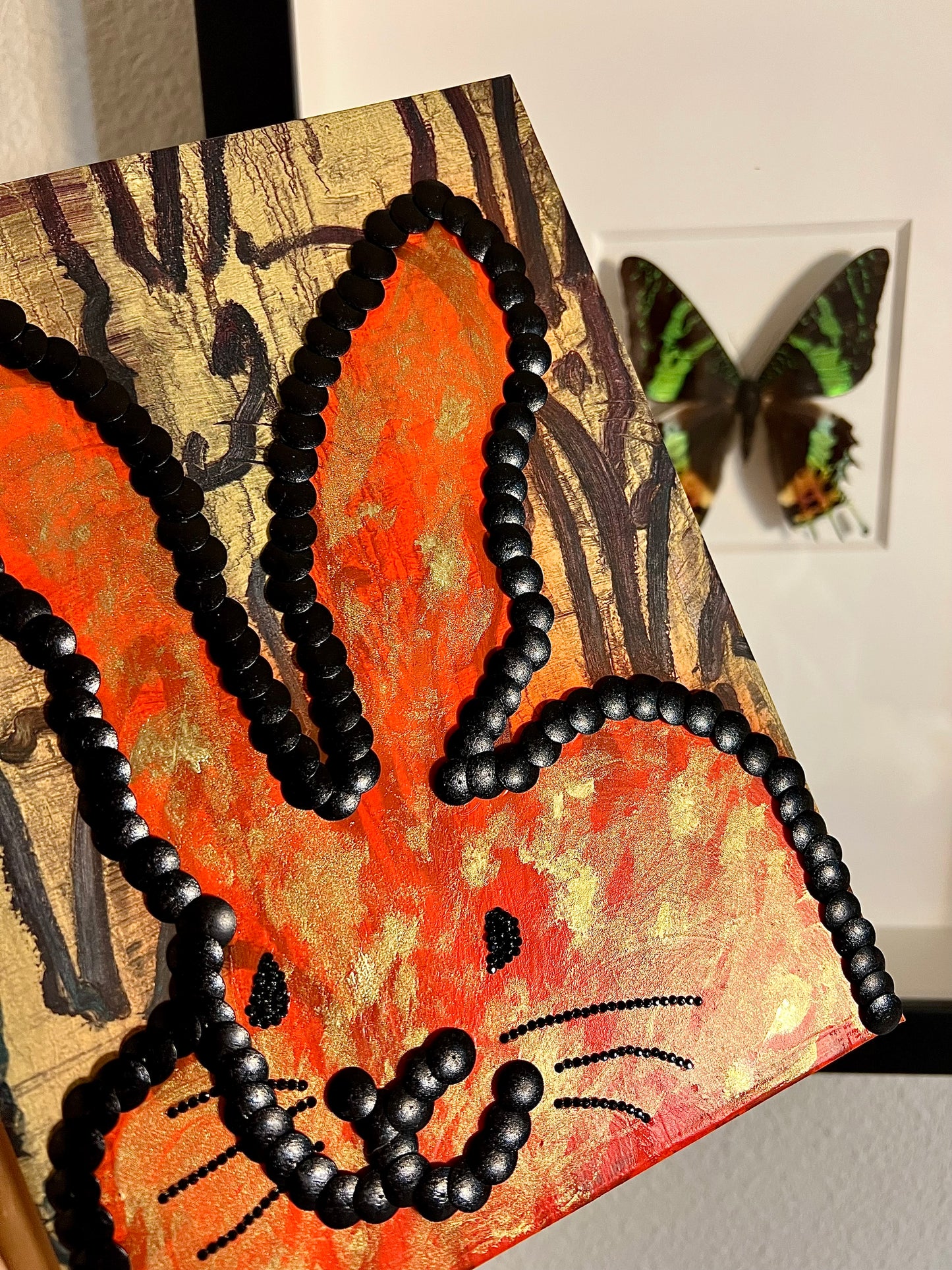 Little Orange Bunny Studder Coffee Table Book