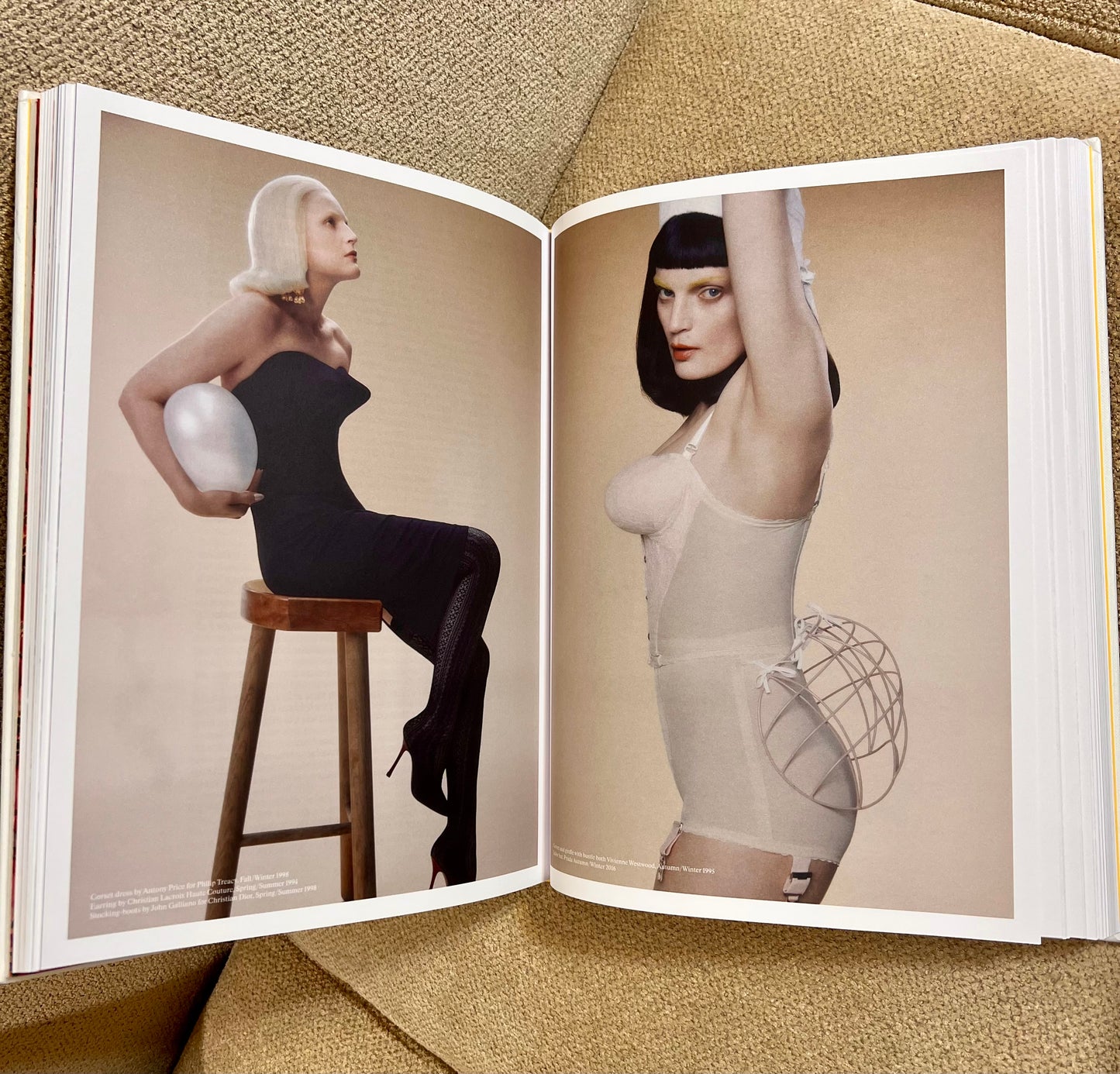Collecting Fashion Studded Coffee Table Book