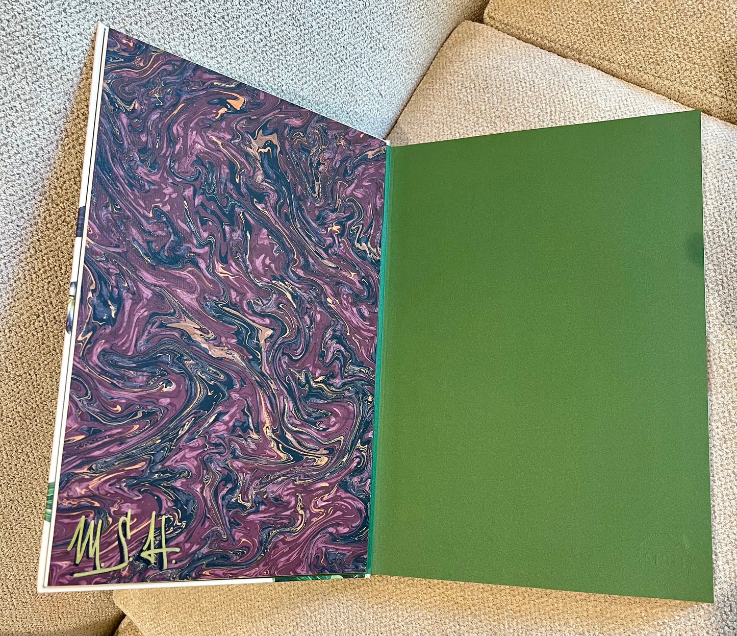 Bronze Snakes Studded Coffee Table Book