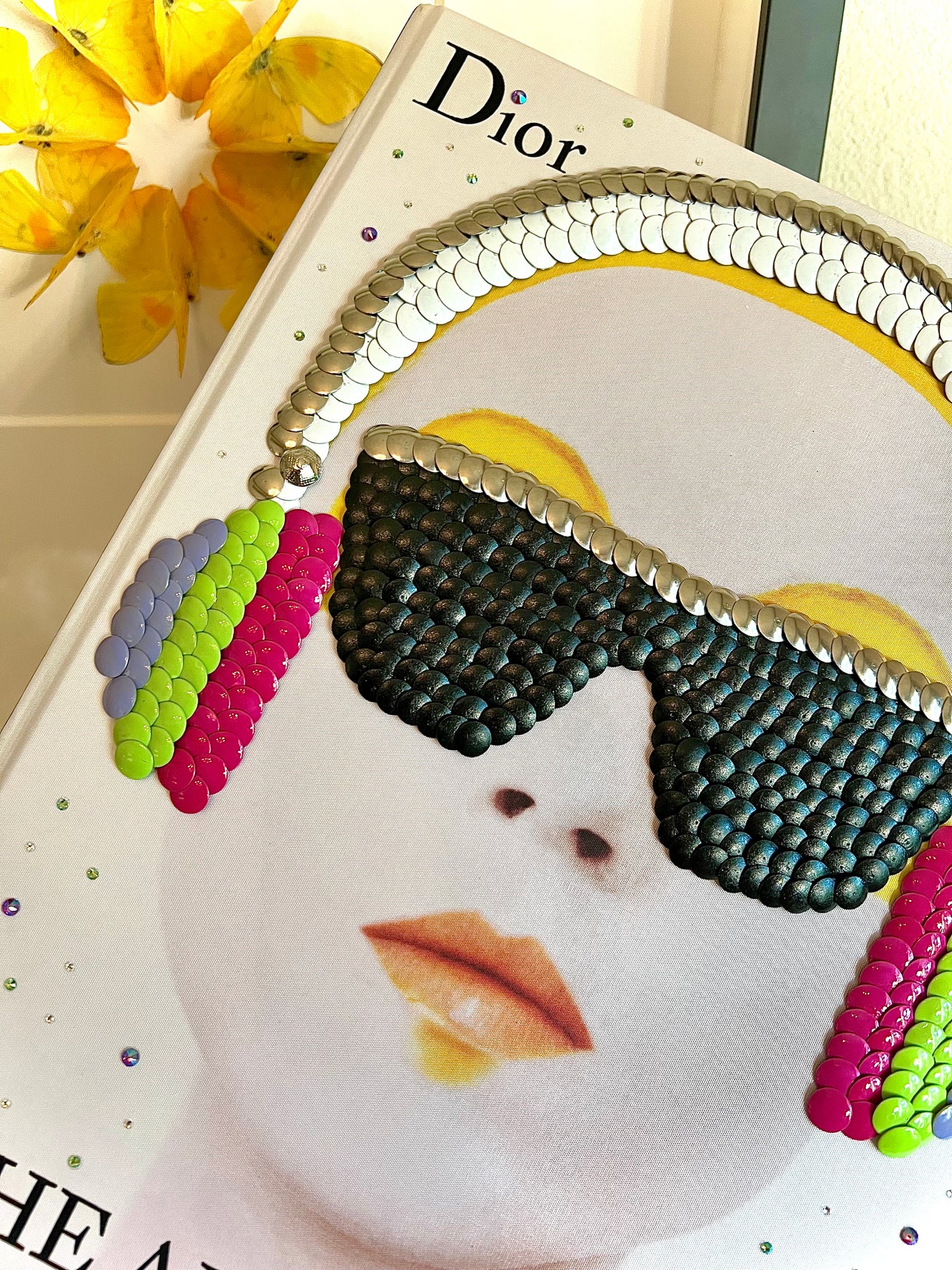 DJ Queen Studded Coffee Table Book