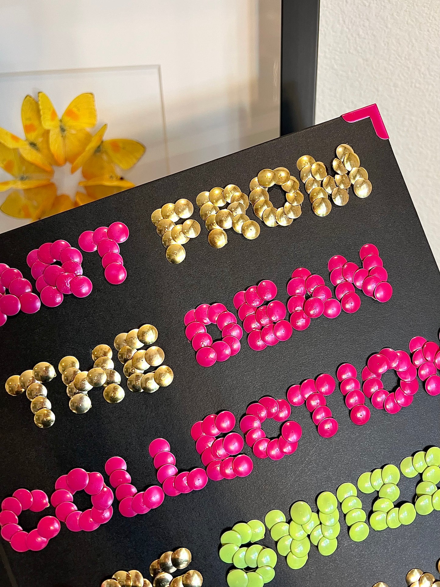 Art from The Dean Collection Studded Coffee Table Book