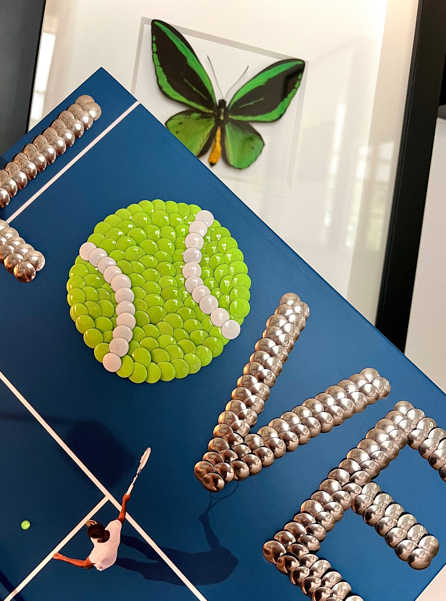 Lš¾VE Tennis Studded Coffee Table Book