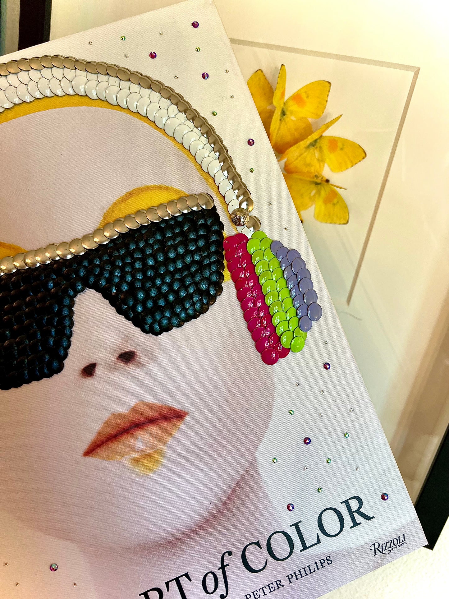 DJ Queen Studded Coffee Table Book