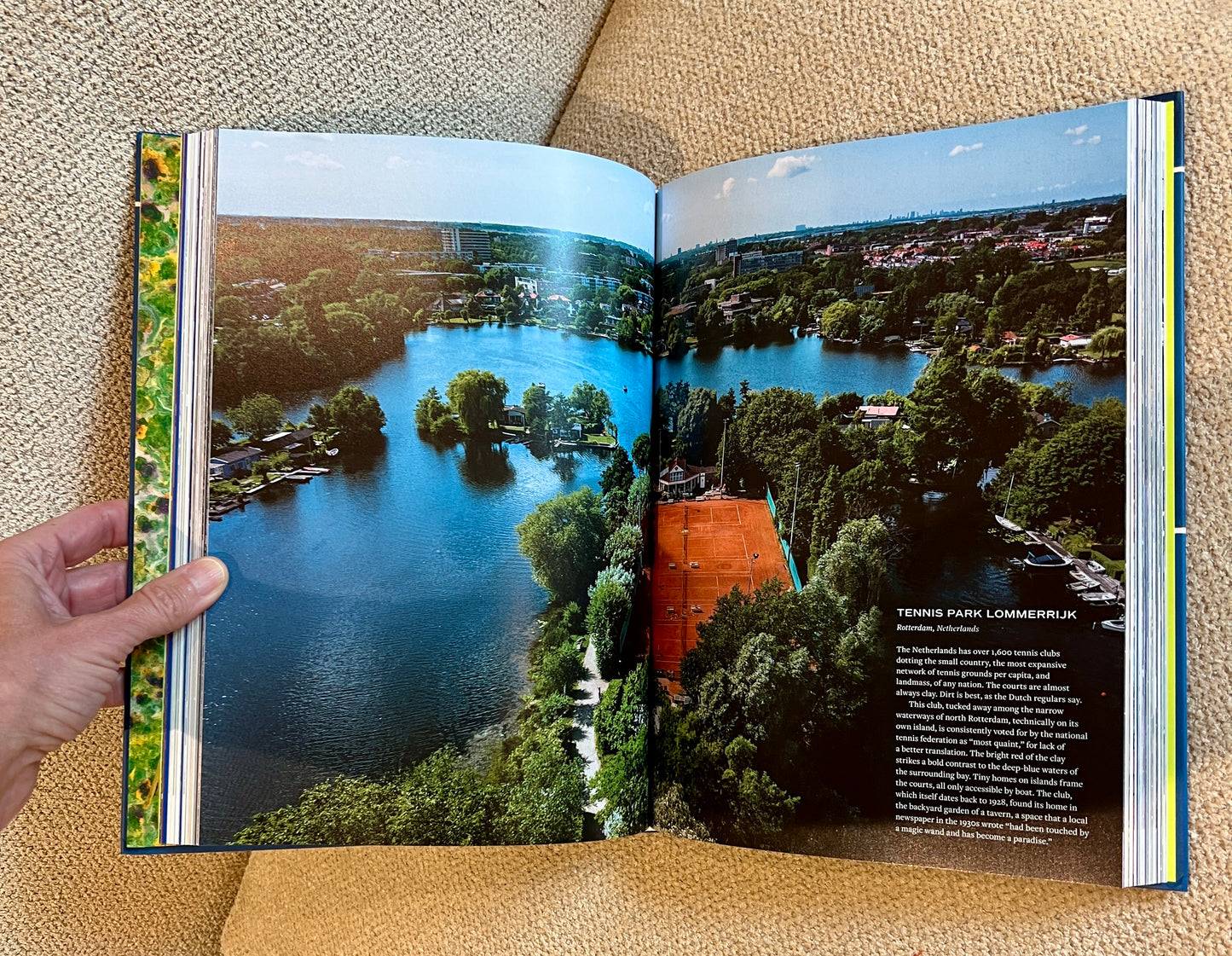 Lš¾VE Tennis Studded Coffee Table Book