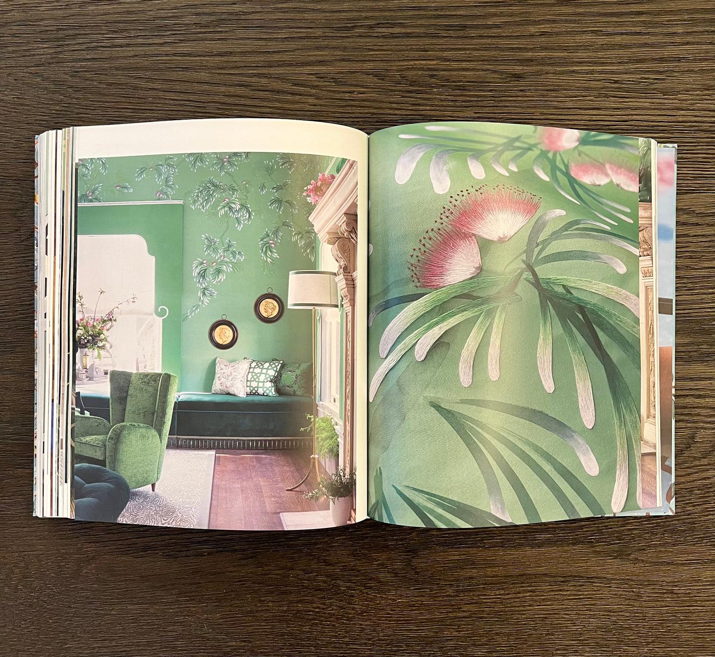 Garden Butterfly Studded Coffee Table Book