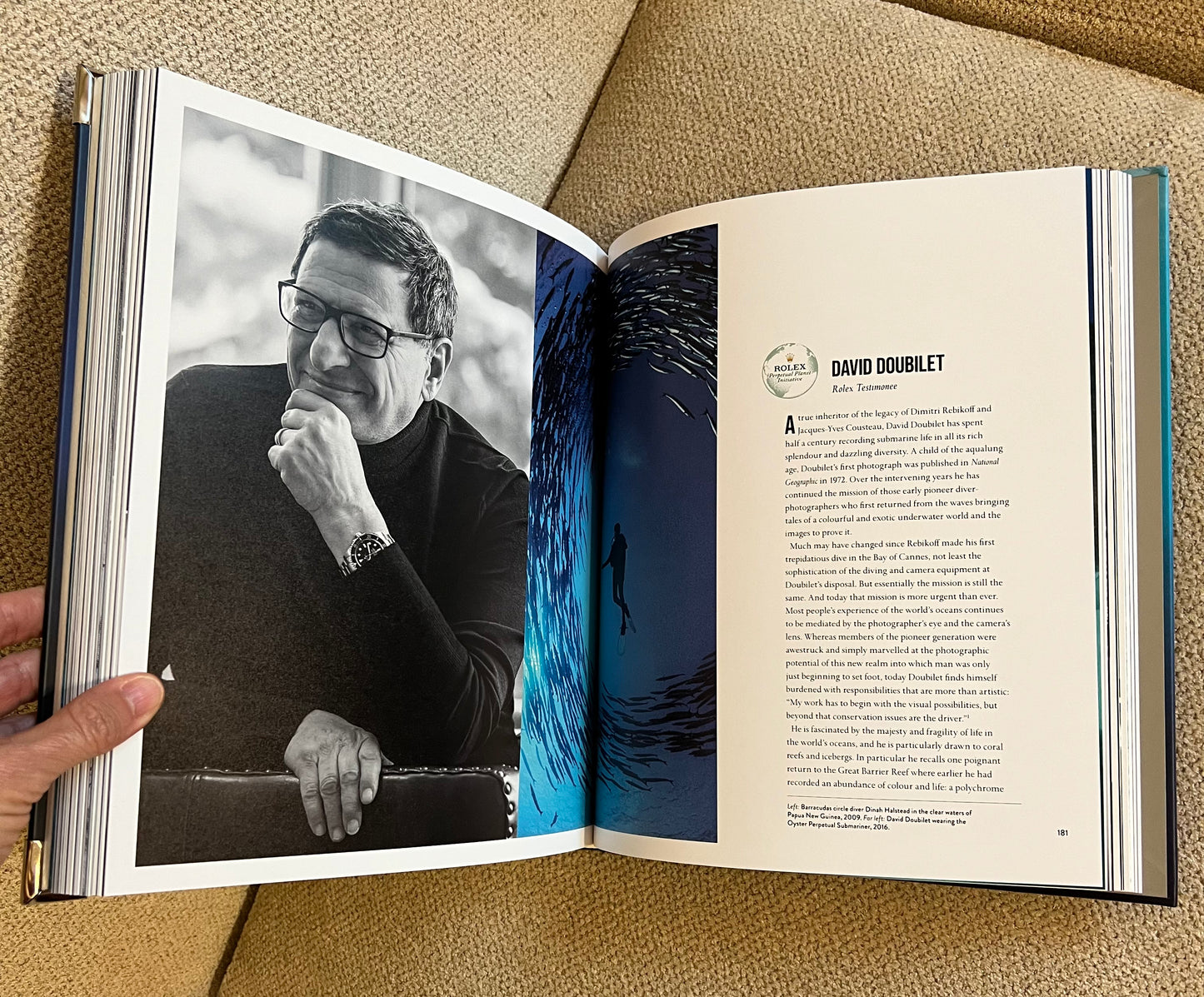Submariner Watch Studded Coffee Table Book