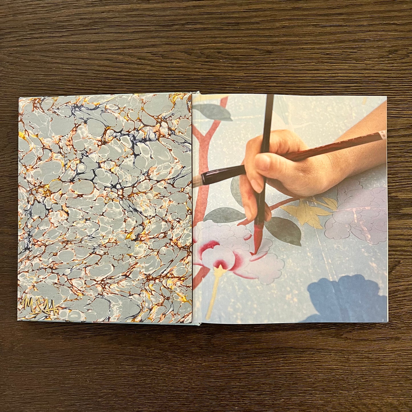 Garden Butterfly Studded Coffee Table Book