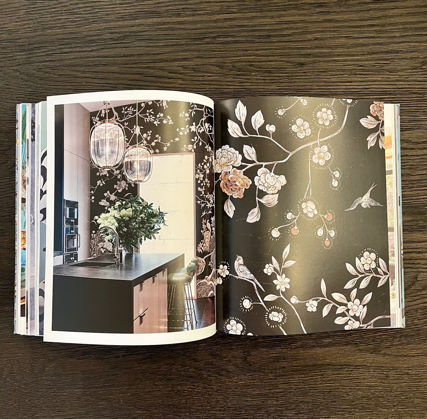Garden Butterfly Studded Coffee Table Book