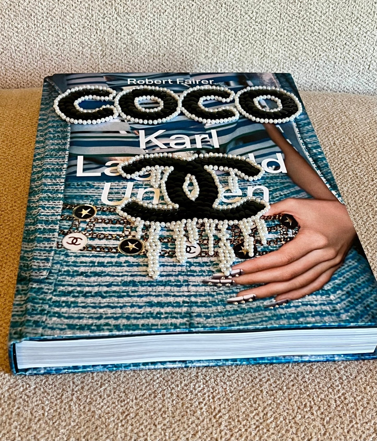 COCO CH Studded Coffee Table Book - Monica Santos Art