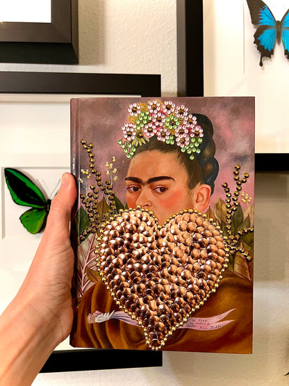 Frida Kahlo Heart Studded Coffee Table Book