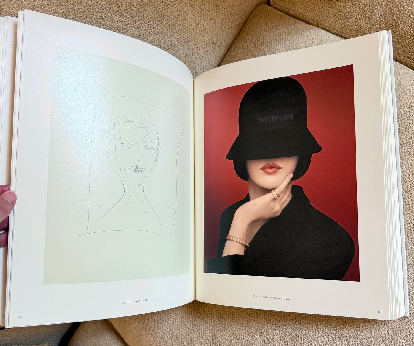 D’OR Woman Crystal Embellished Studded Table Book