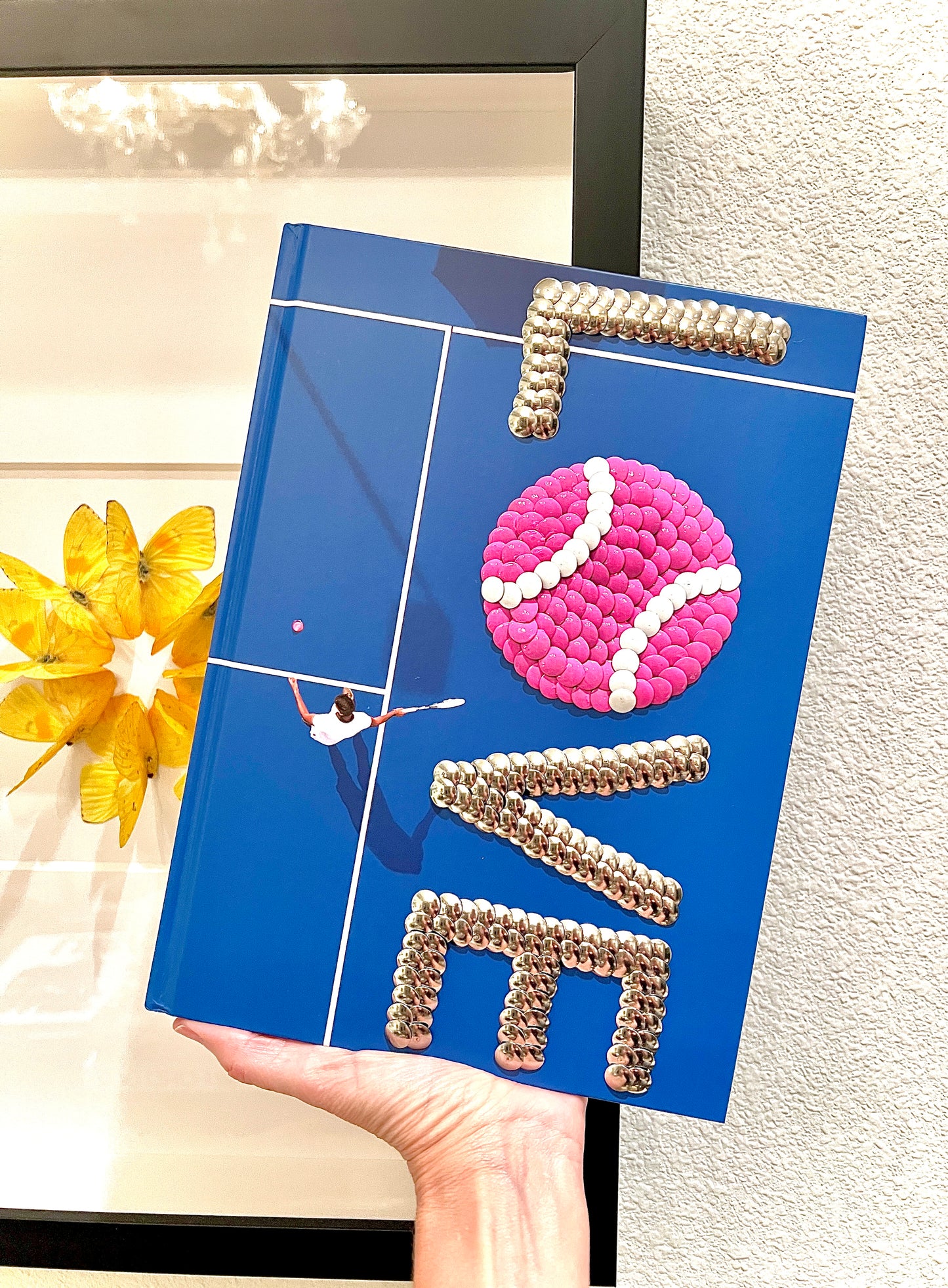 L🎾VE Tennis Studded Coffee Table Book