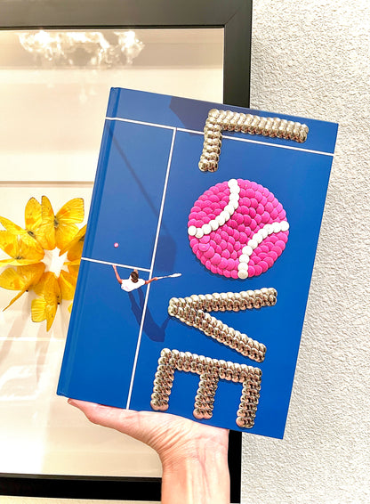 L🎾VE Tennis Studded Coffee Table Book