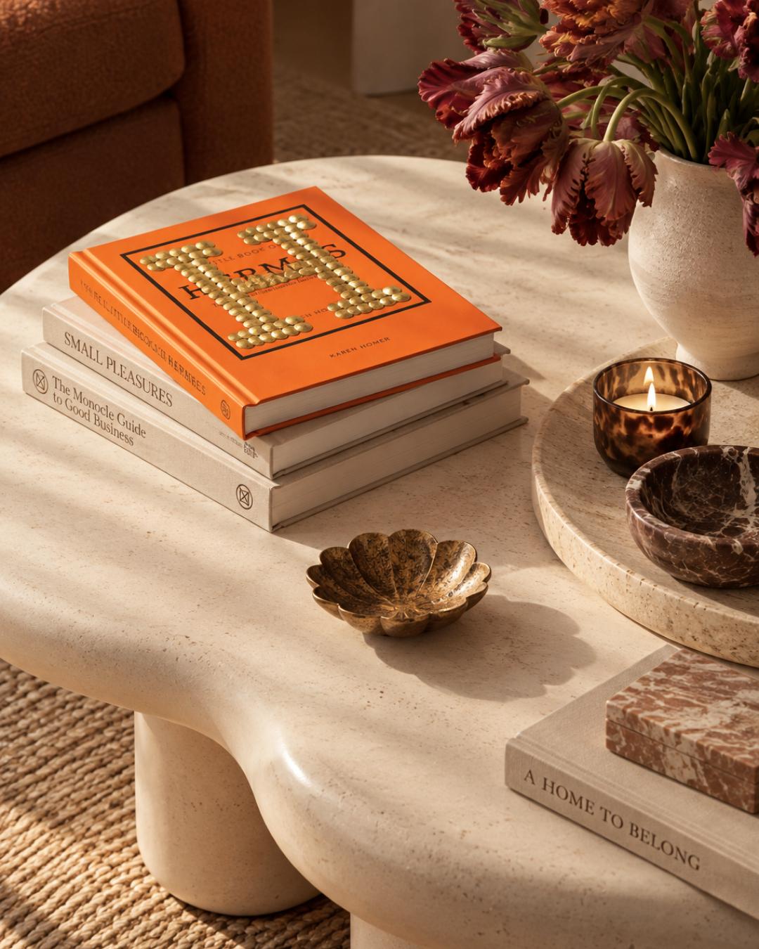 Hermès Logo Little Studded Book - Monica Santos Art