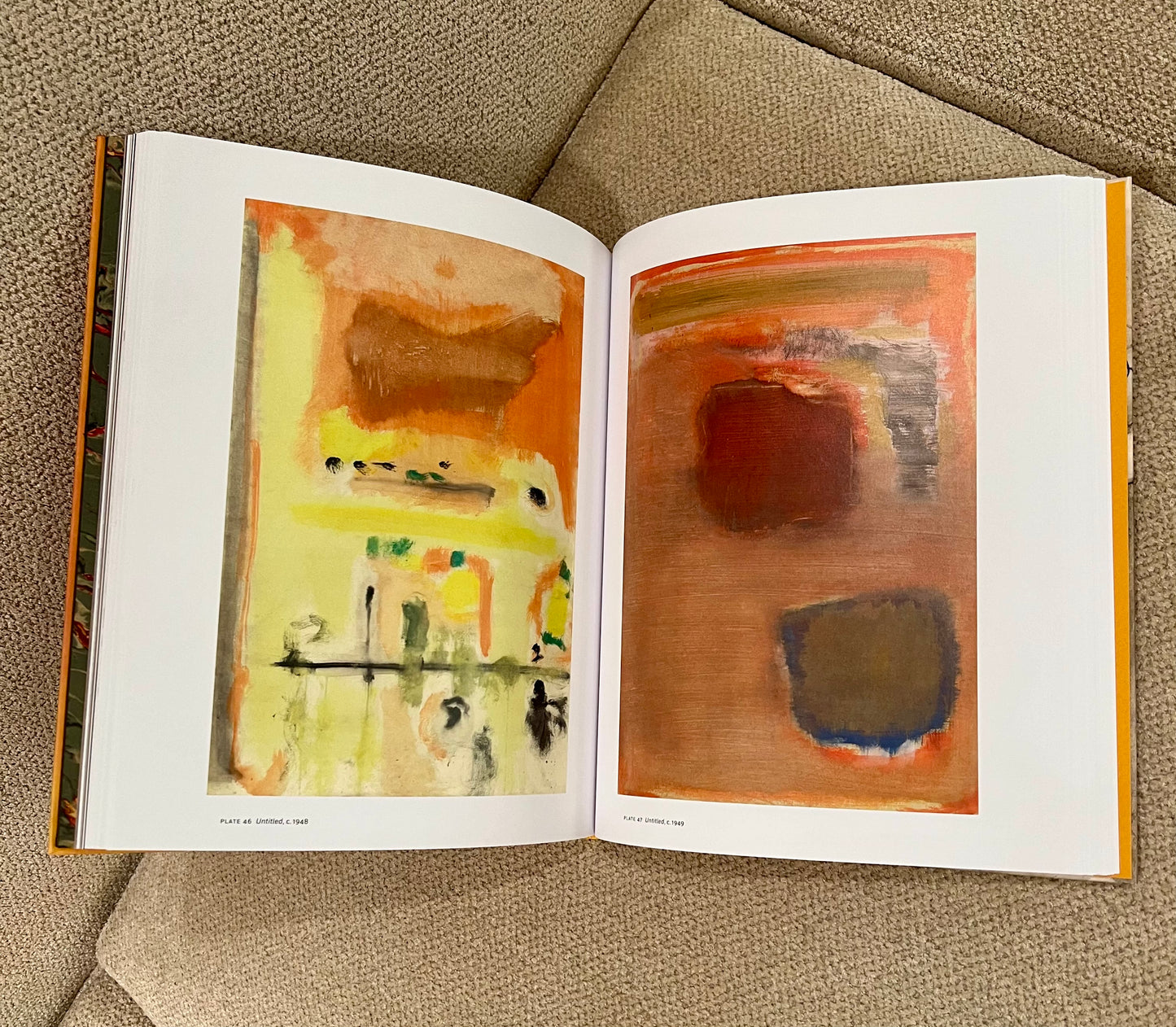 ROTHKO Paintings on Paper Studded Coffee Table Book