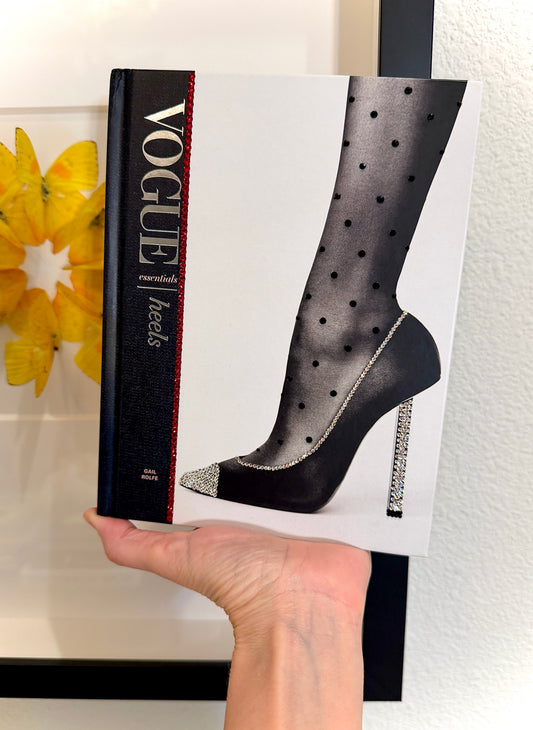 Crystal Heel Embellished Tabletop Book