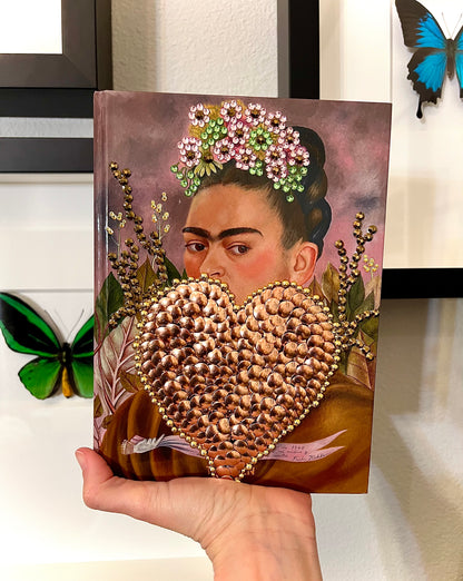 Frida Kahlo Heart Studded Coffee Table Book