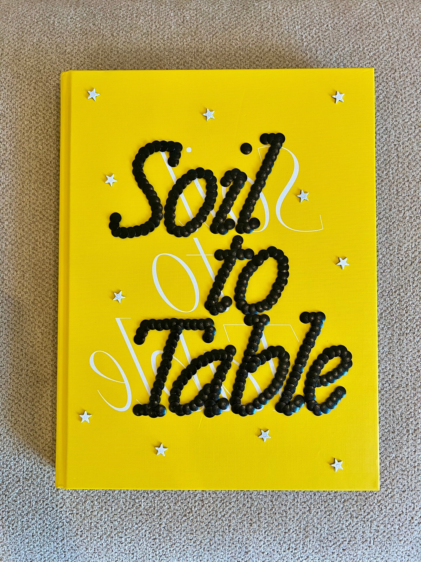 Soil to Table Studded Coffee Table Book