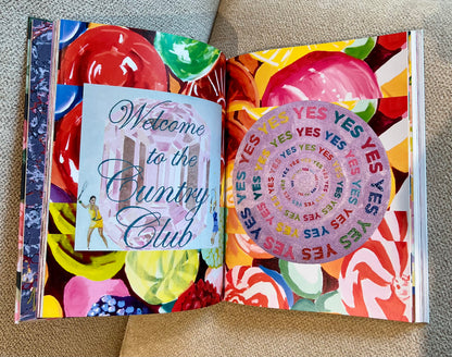Cherries Studded Coffee Table Book