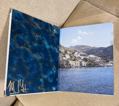 Blue Anchor Studded Tabletop Book