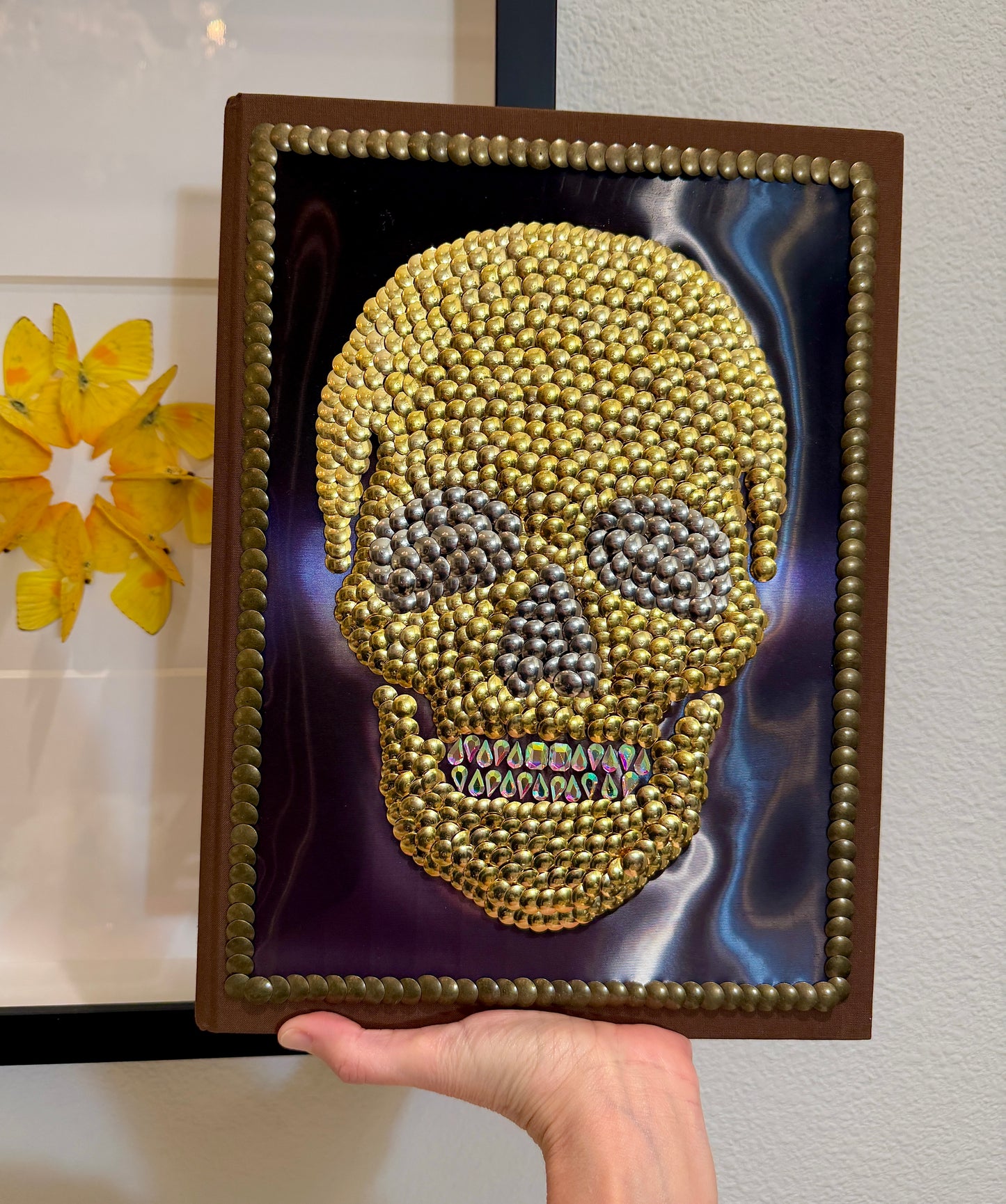 Skull Studded Coffee Table Book