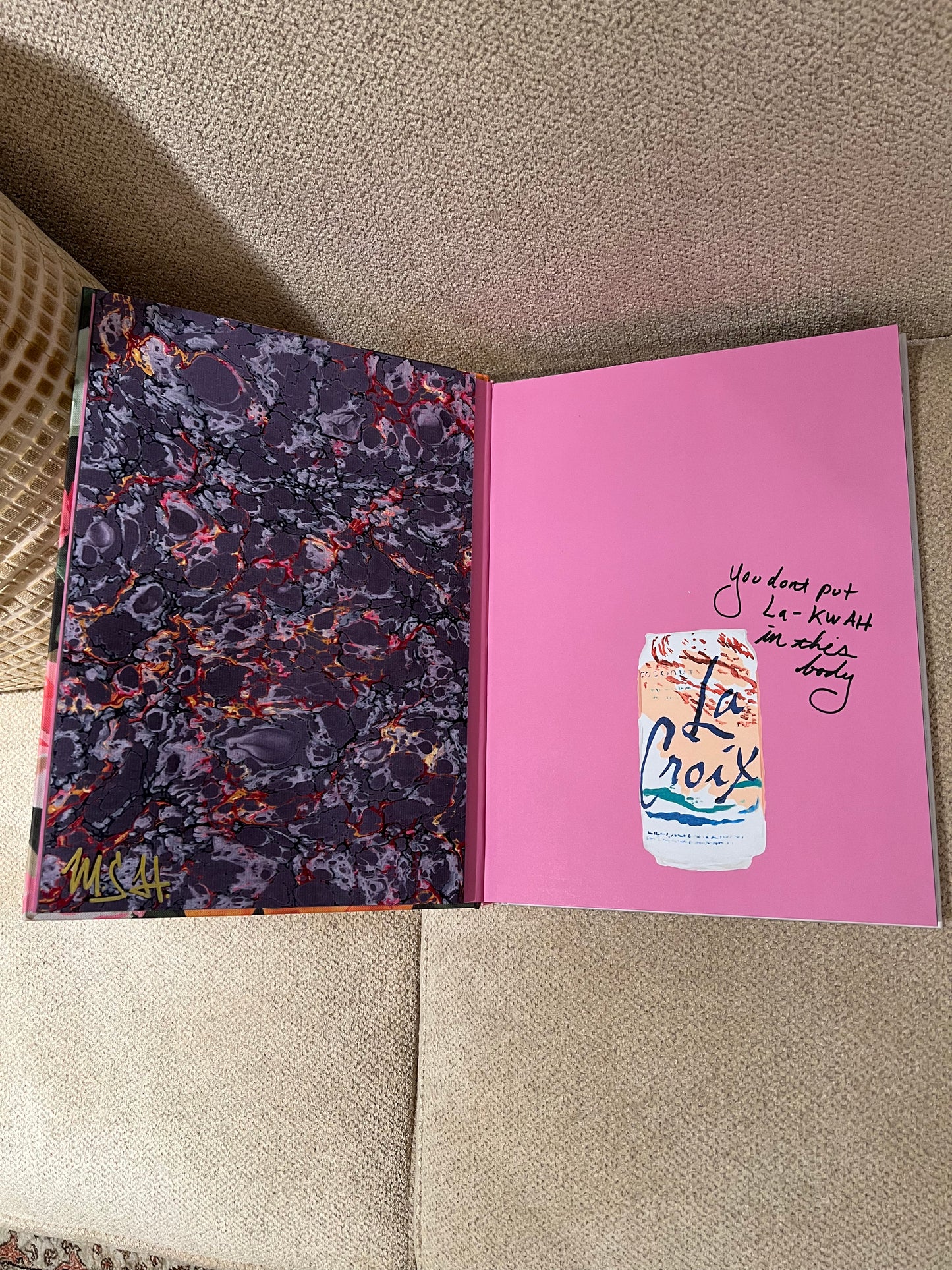 Champagne Pop Studded Coffee Table Book