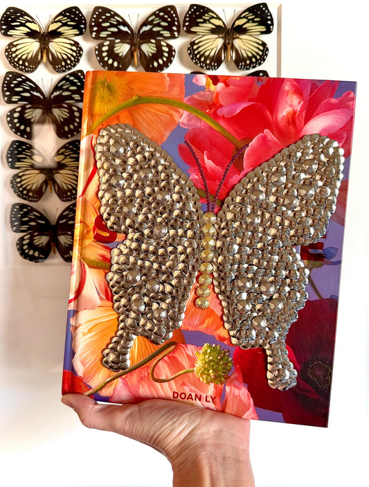 Little Silver Studded Table Book